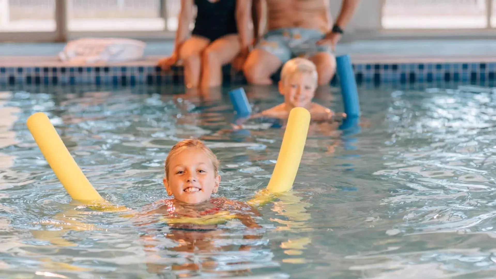 Swimming pool, Family in Country Club Villas