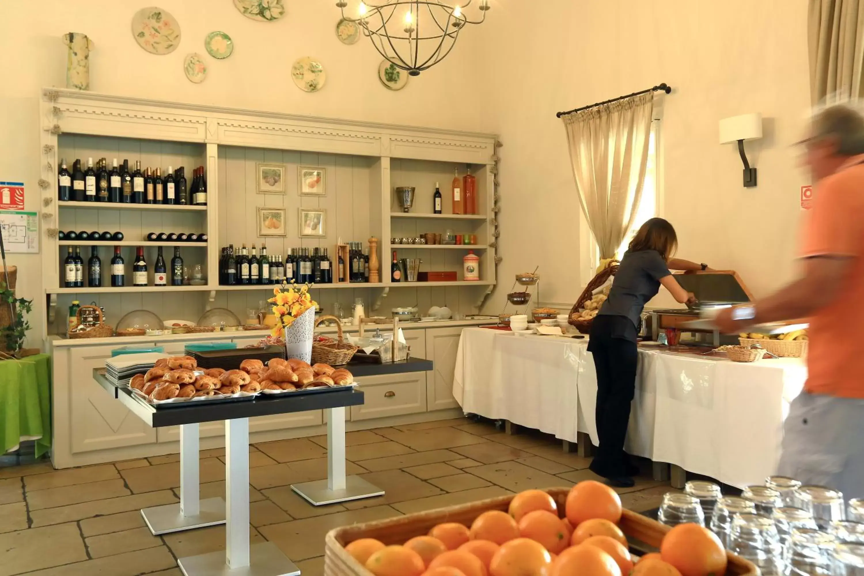 Buffet breakfast in Les Domaines de Saint Endreol Golf & Spa Resort