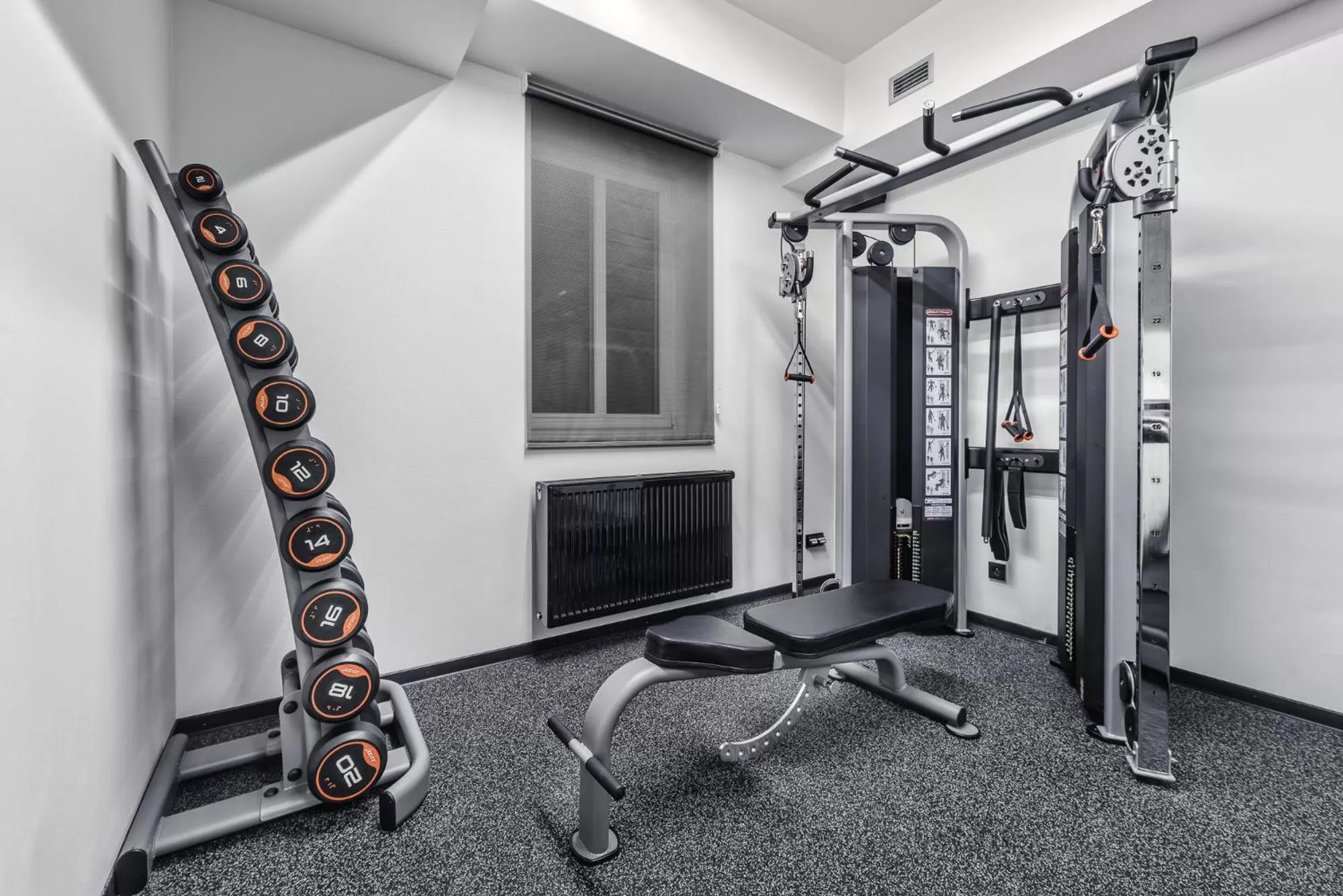 Fitness centre/facilities in Theresian Hotel