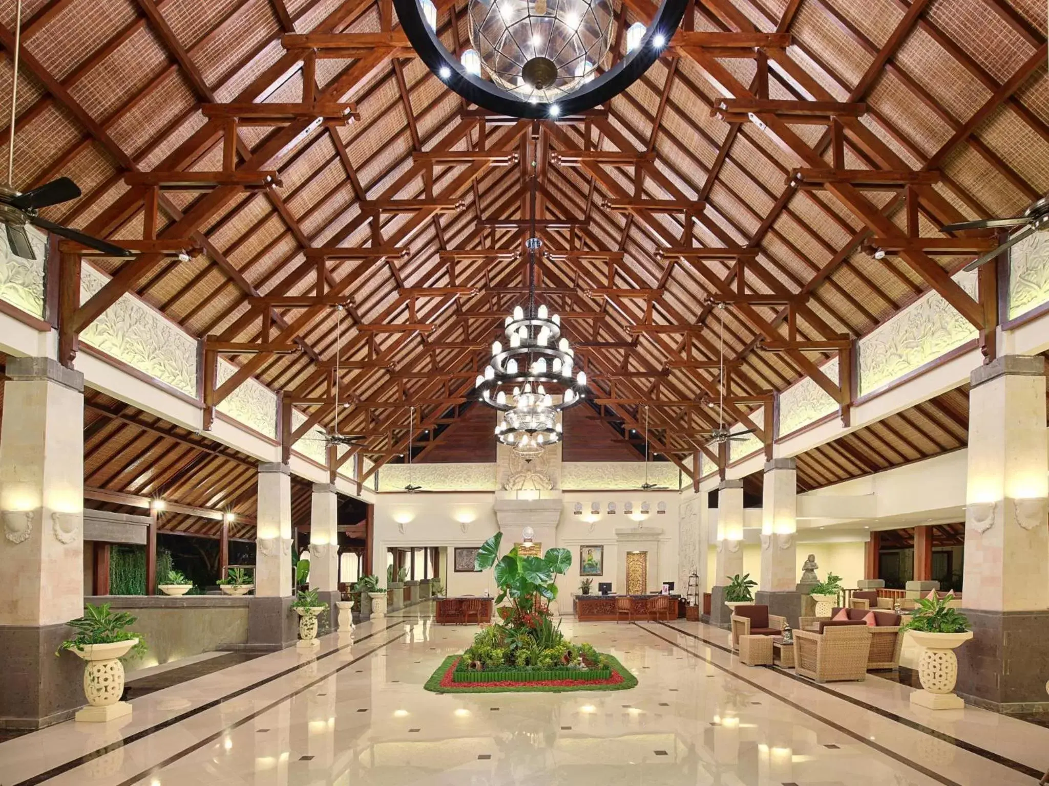 Lobby or reception in The Grand Bali Nusa Dua