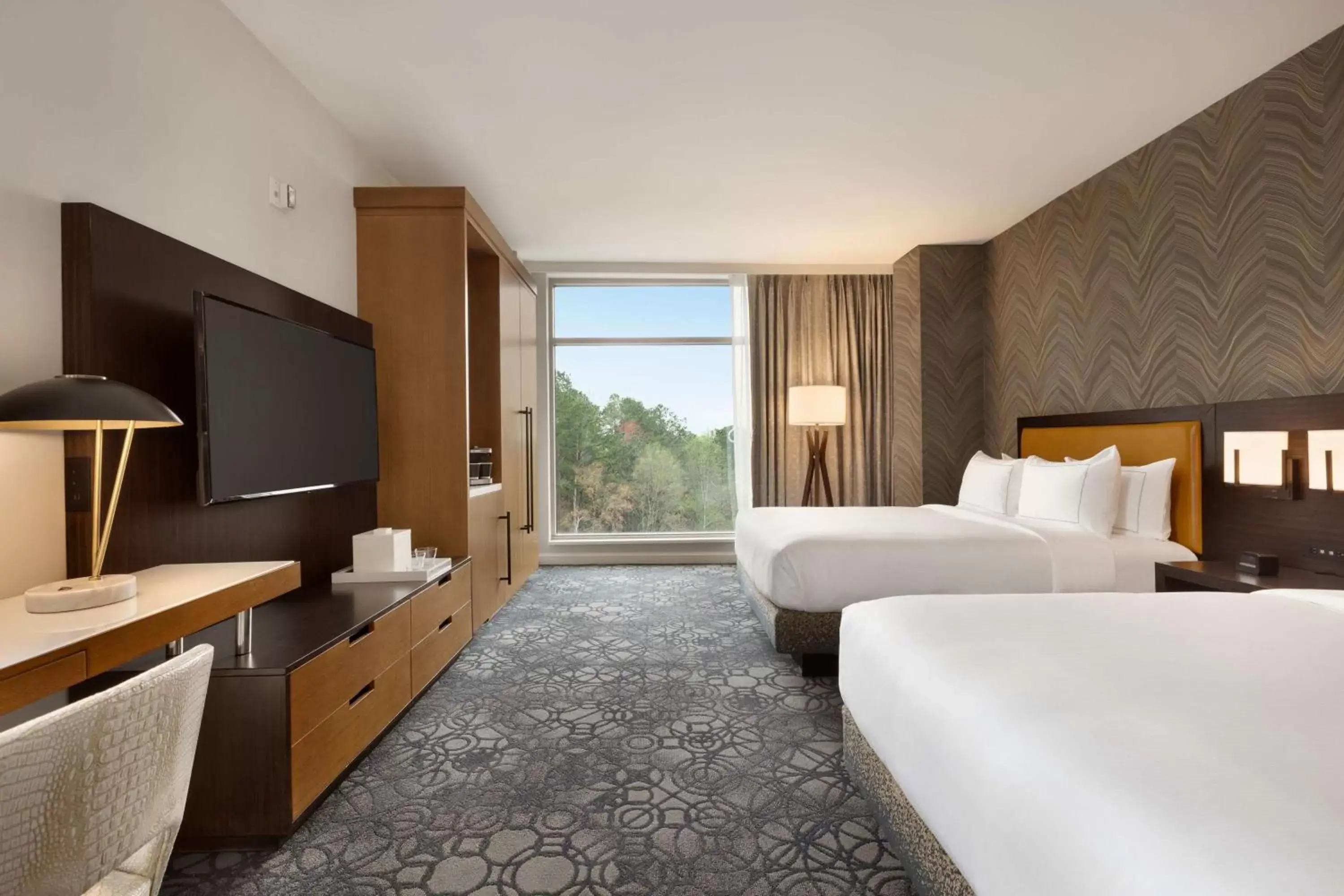 Bedroom, TV/Entertainment Center in Hilton Alpharetta Atlanta