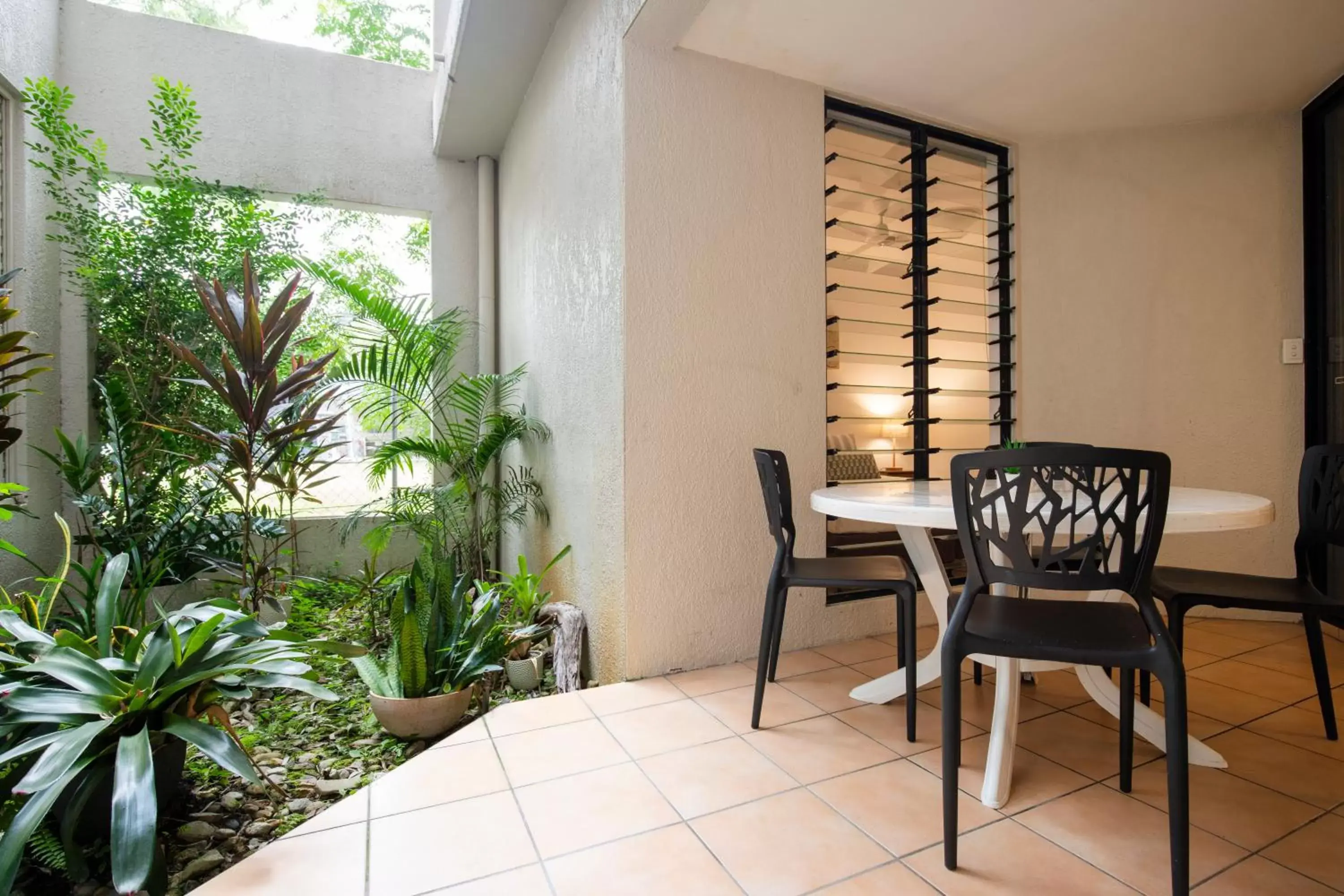 Inner courtyard view in The Mediterranean Port Douglas