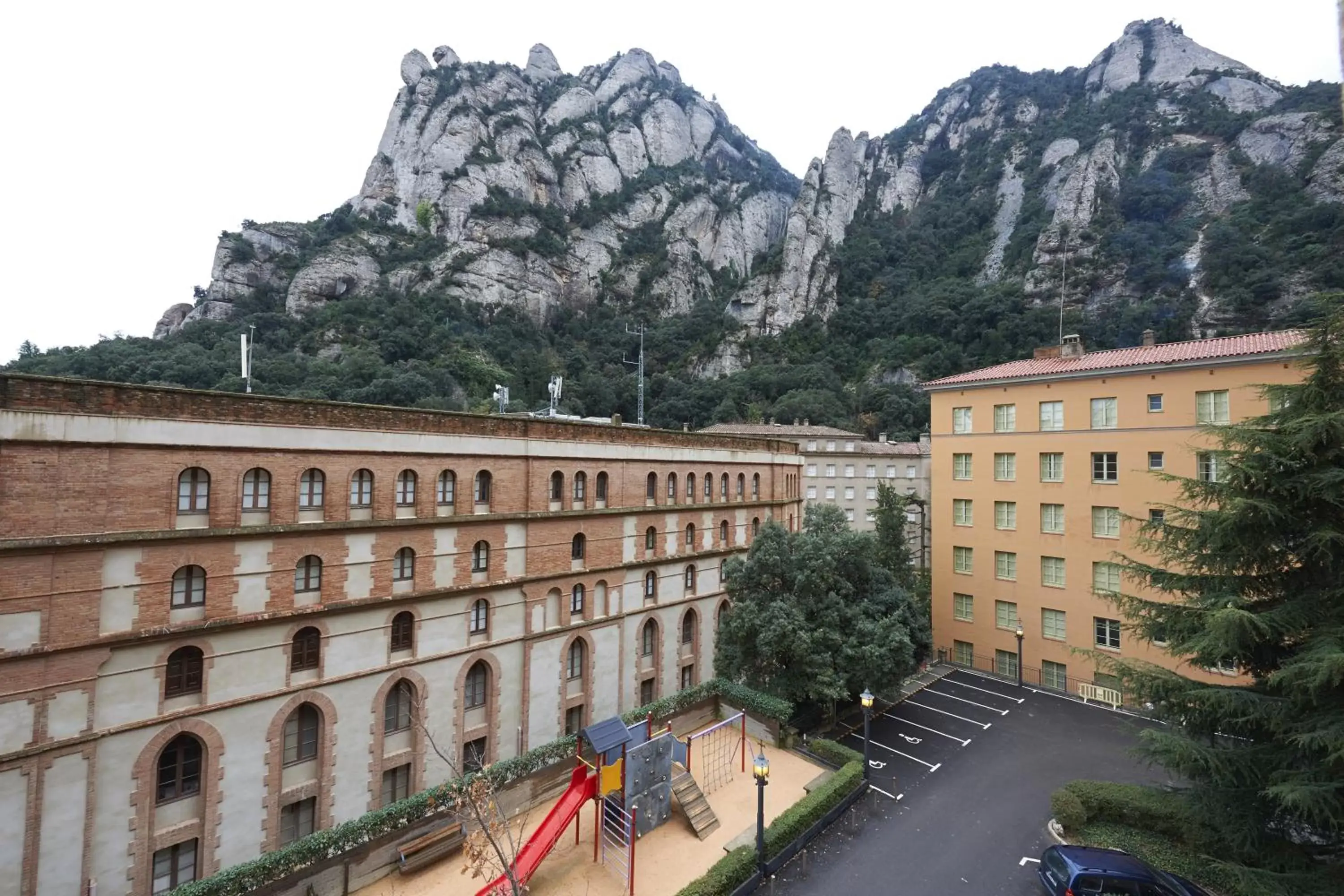 Children play ground in Hotel Abat Cisneros Montserrat