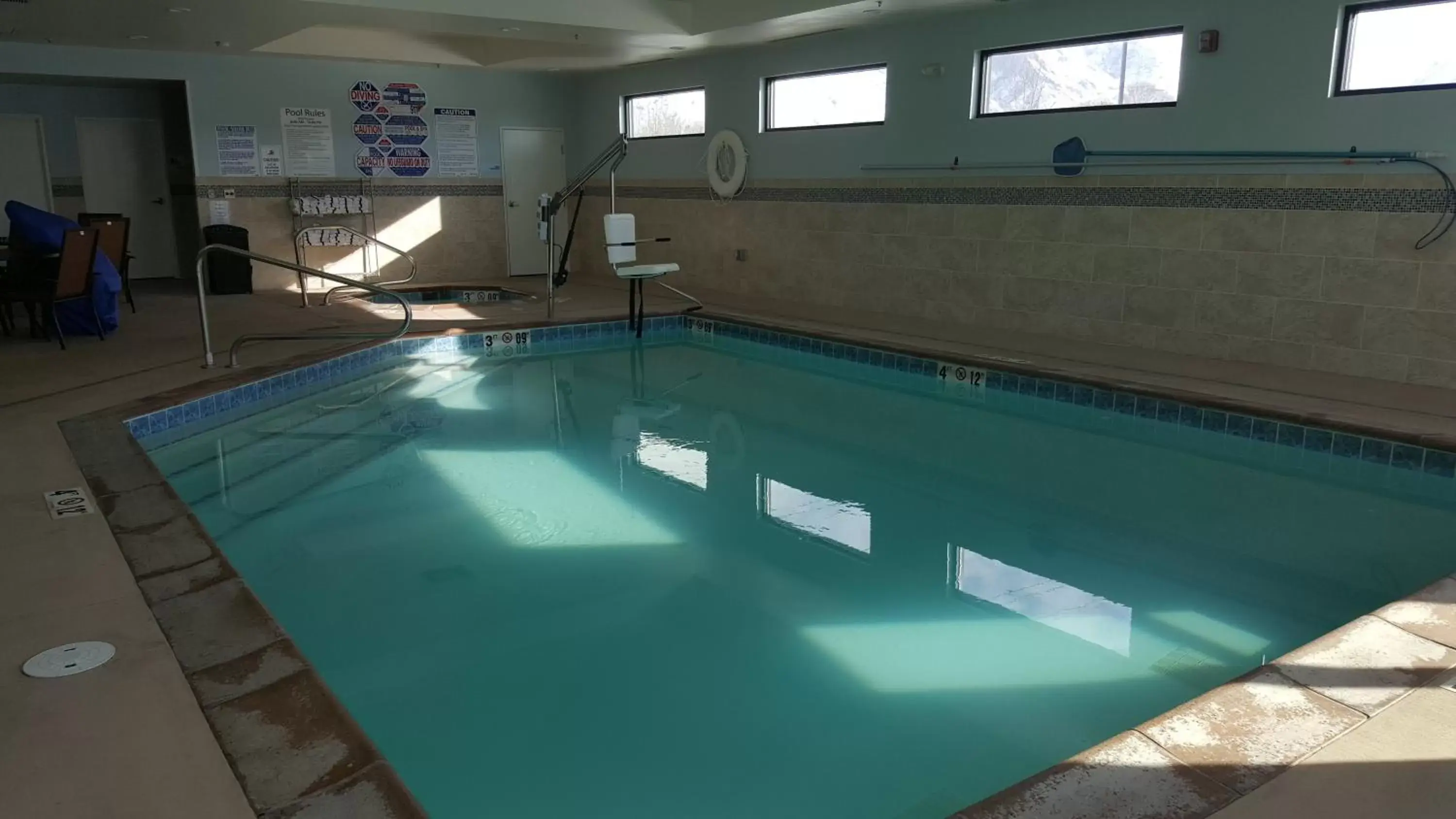 Swimming Pool in Holiday Inn Express & Suites Springville-South Provo Area, an IHG Hotel