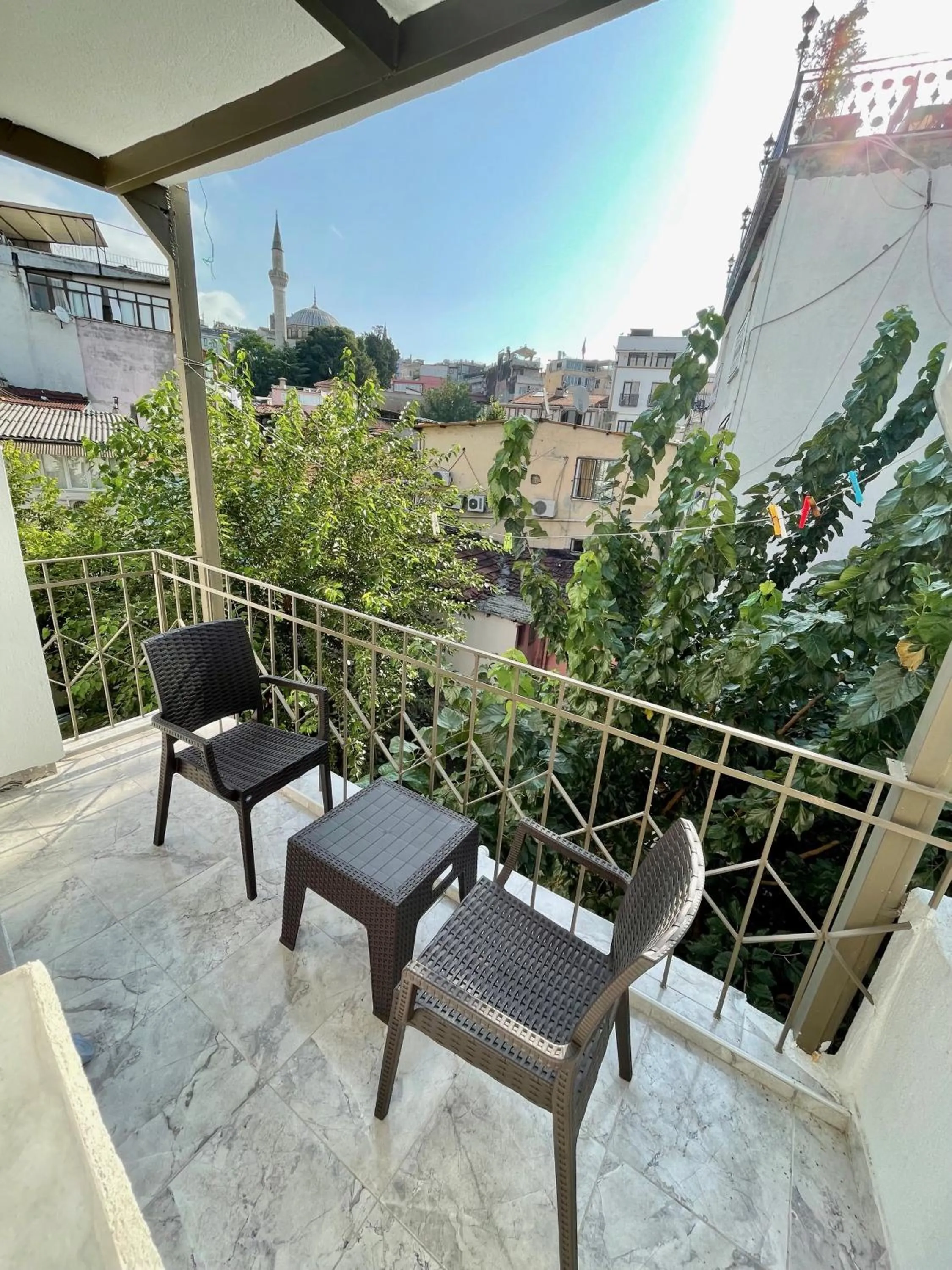 Patio in Oldtown Sultanahmet Suites