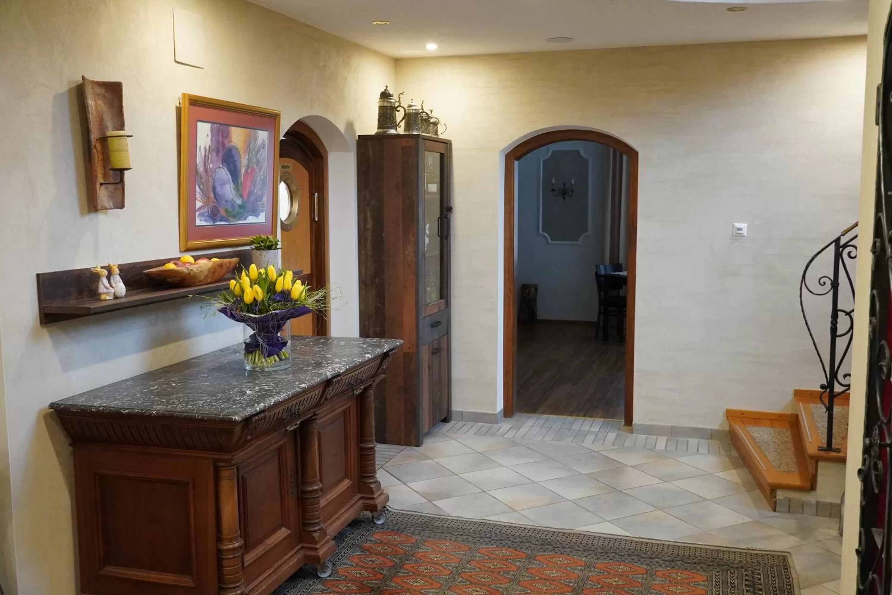 Lobby or reception in Villa Martini Boutiquehotel