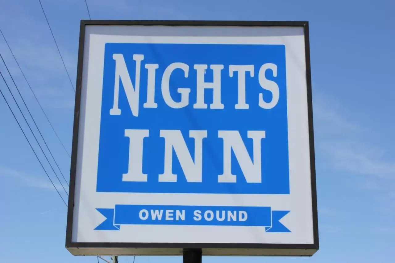 Property logo or sign in Nights Inn Owen Sound