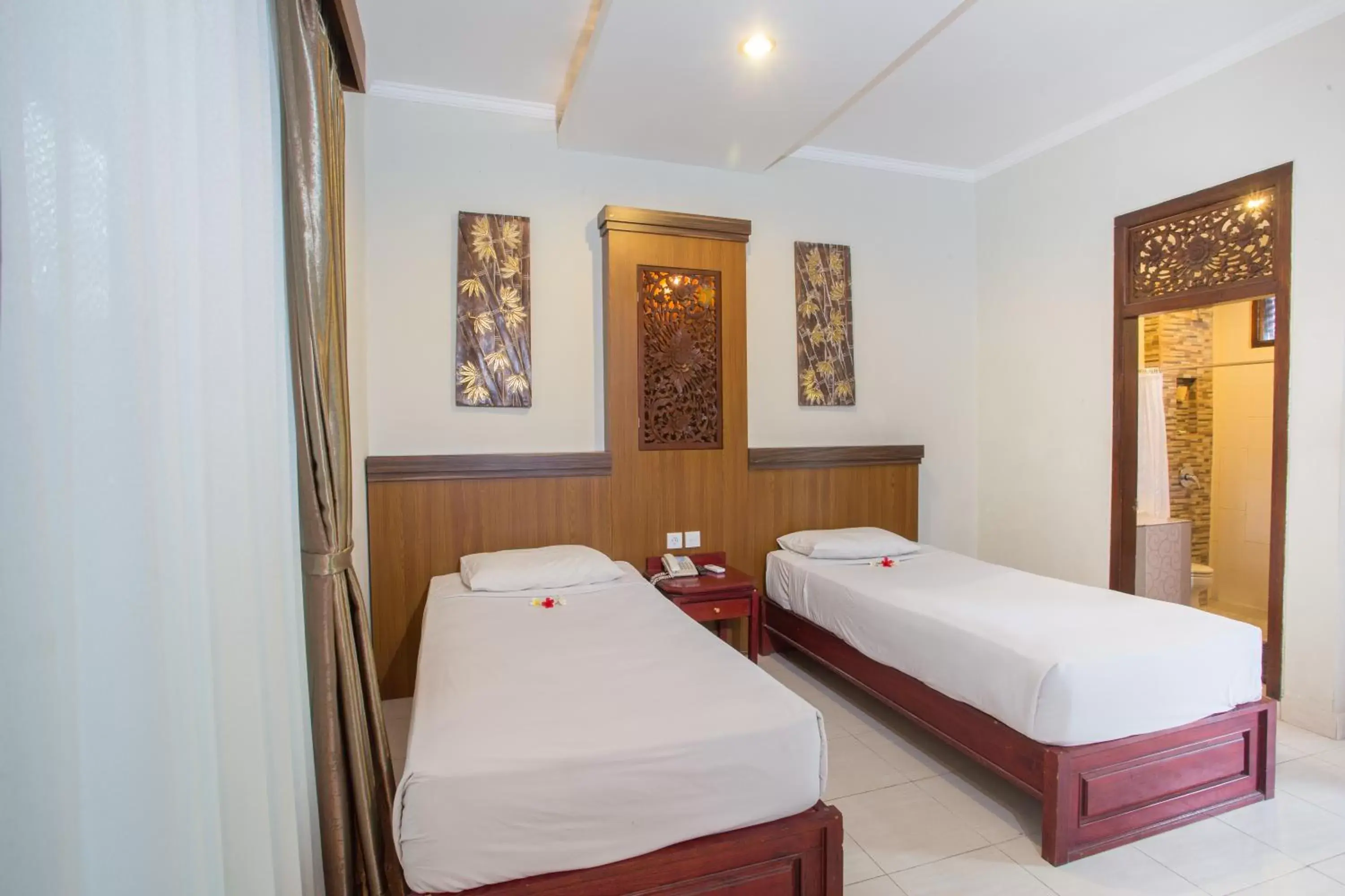 Bedroom in Sinar Bali Hotel