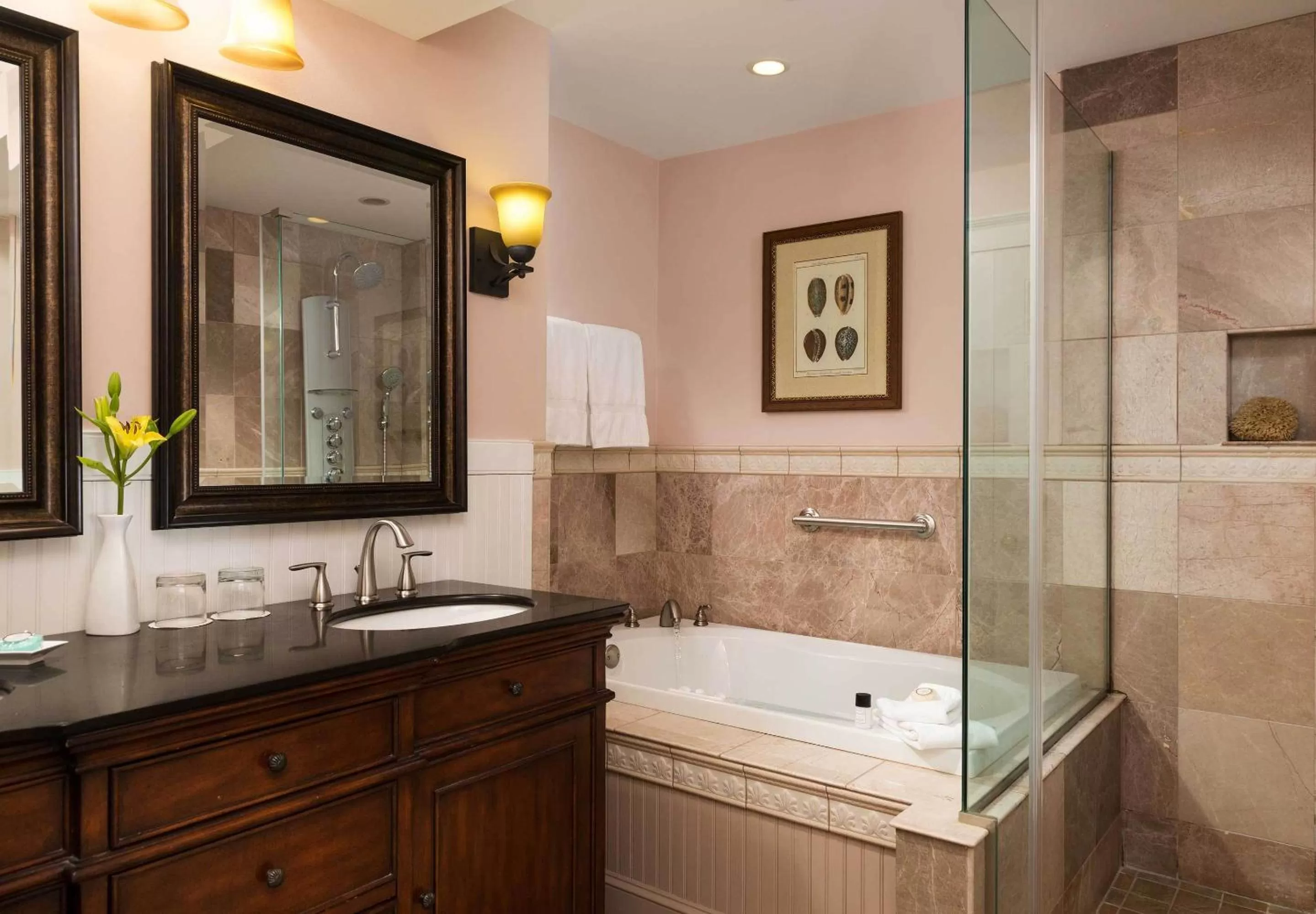 Shower in Grand Harbor Inn