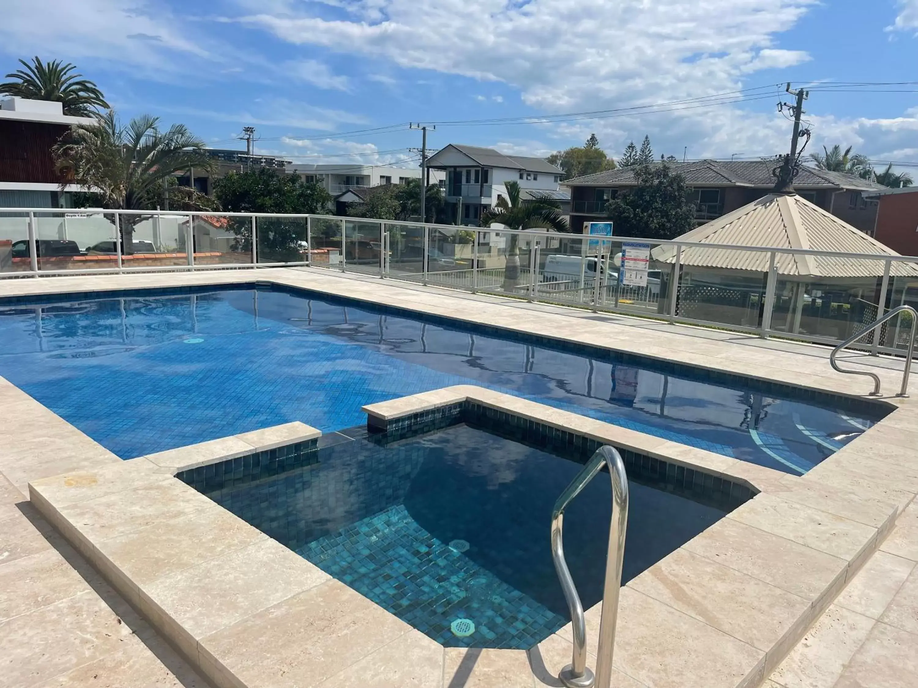 Swimming Pool in Foreshore Beachfront Apartments