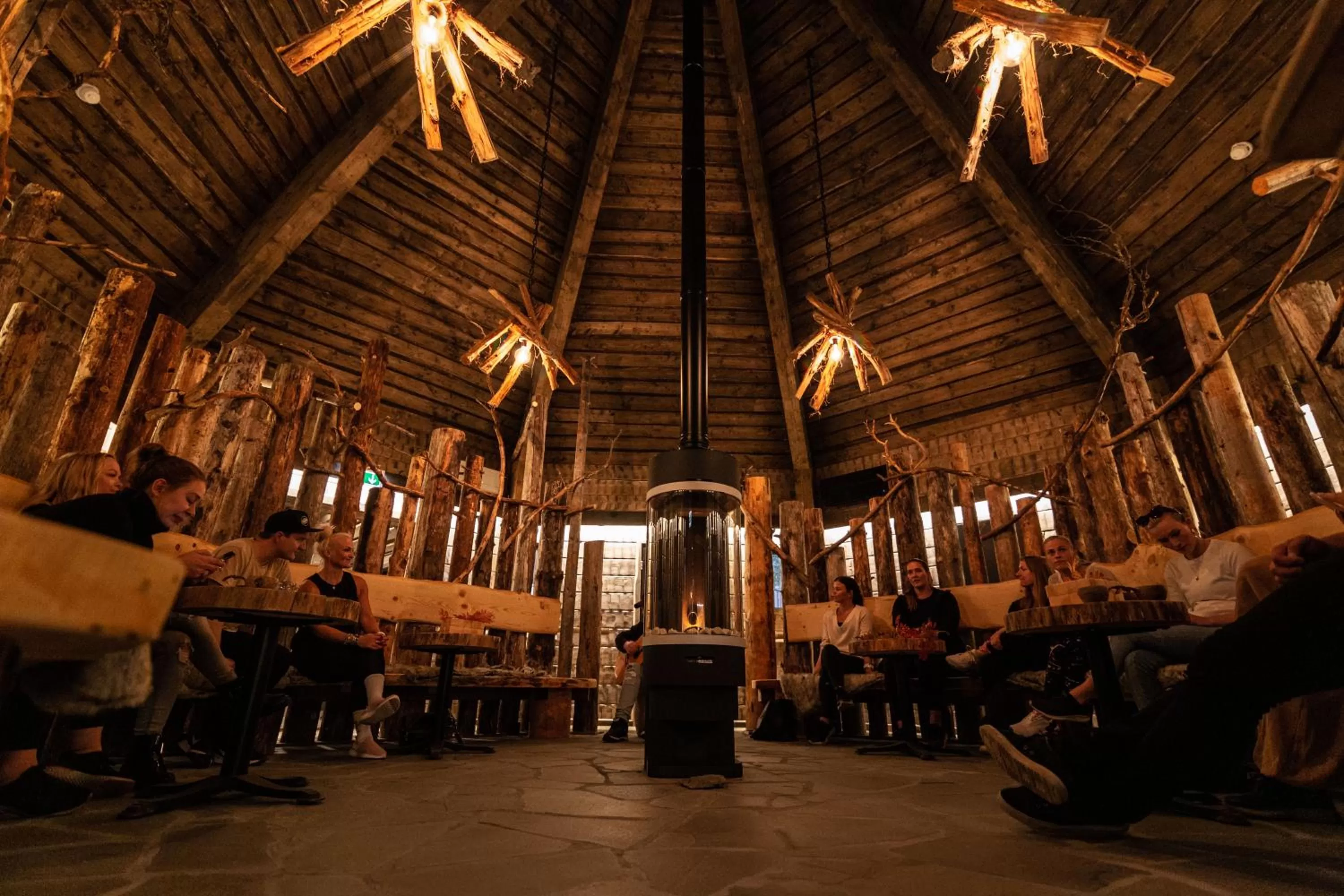 Communal lounge/ TV room in Hotel & Spa Resort Järvisydän