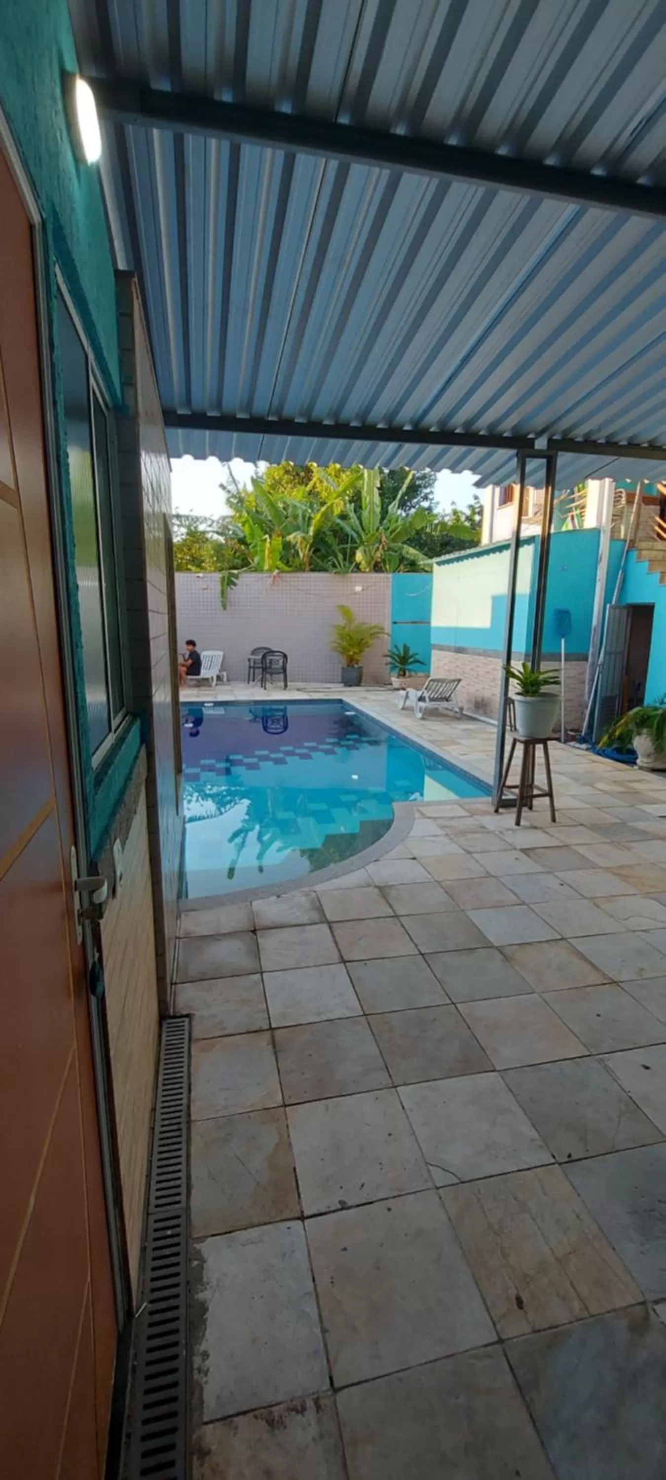 Swimming pool in Pousada Casa Familia