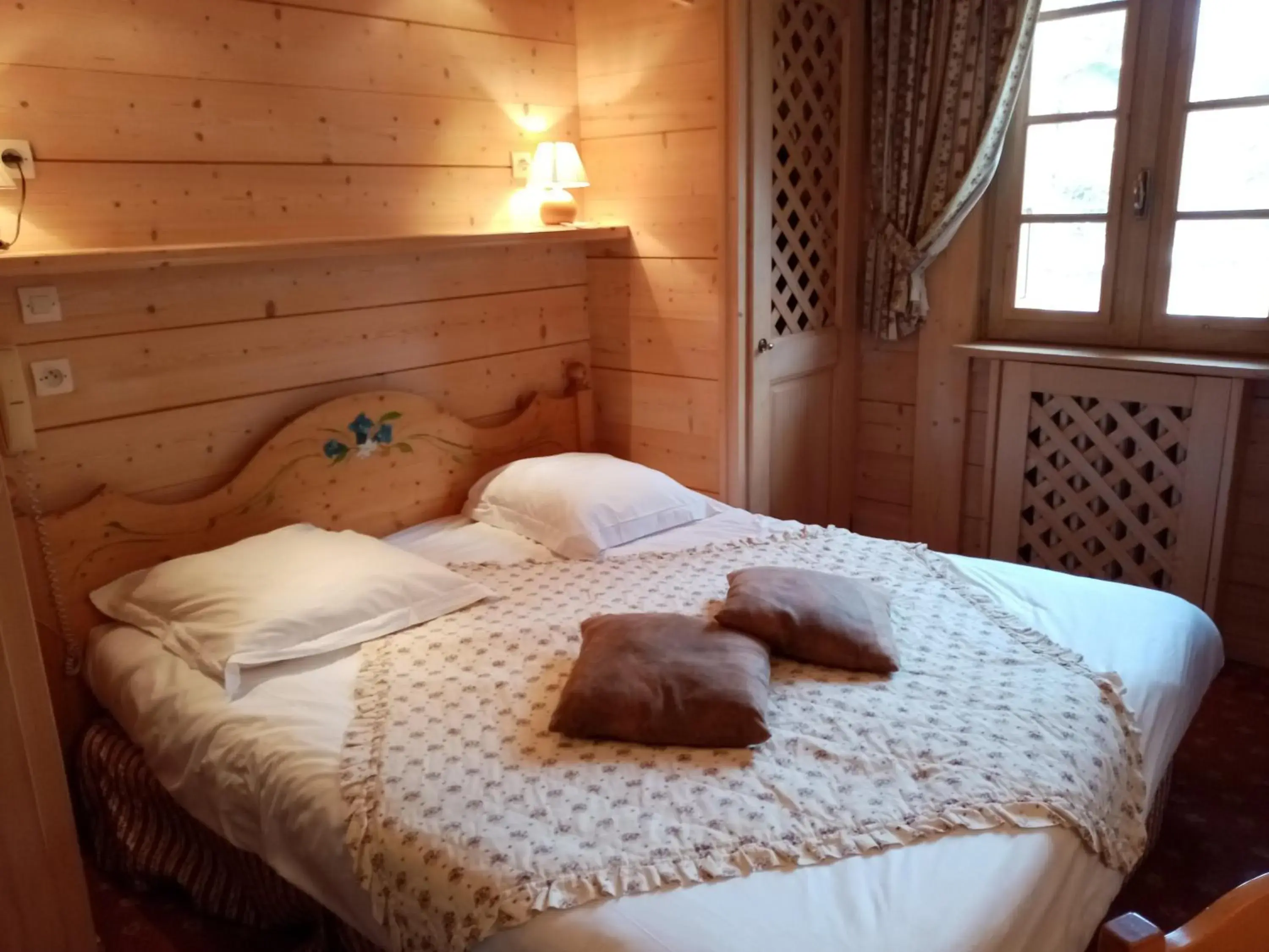 Bedroom, Bed in Hotel les Sapins