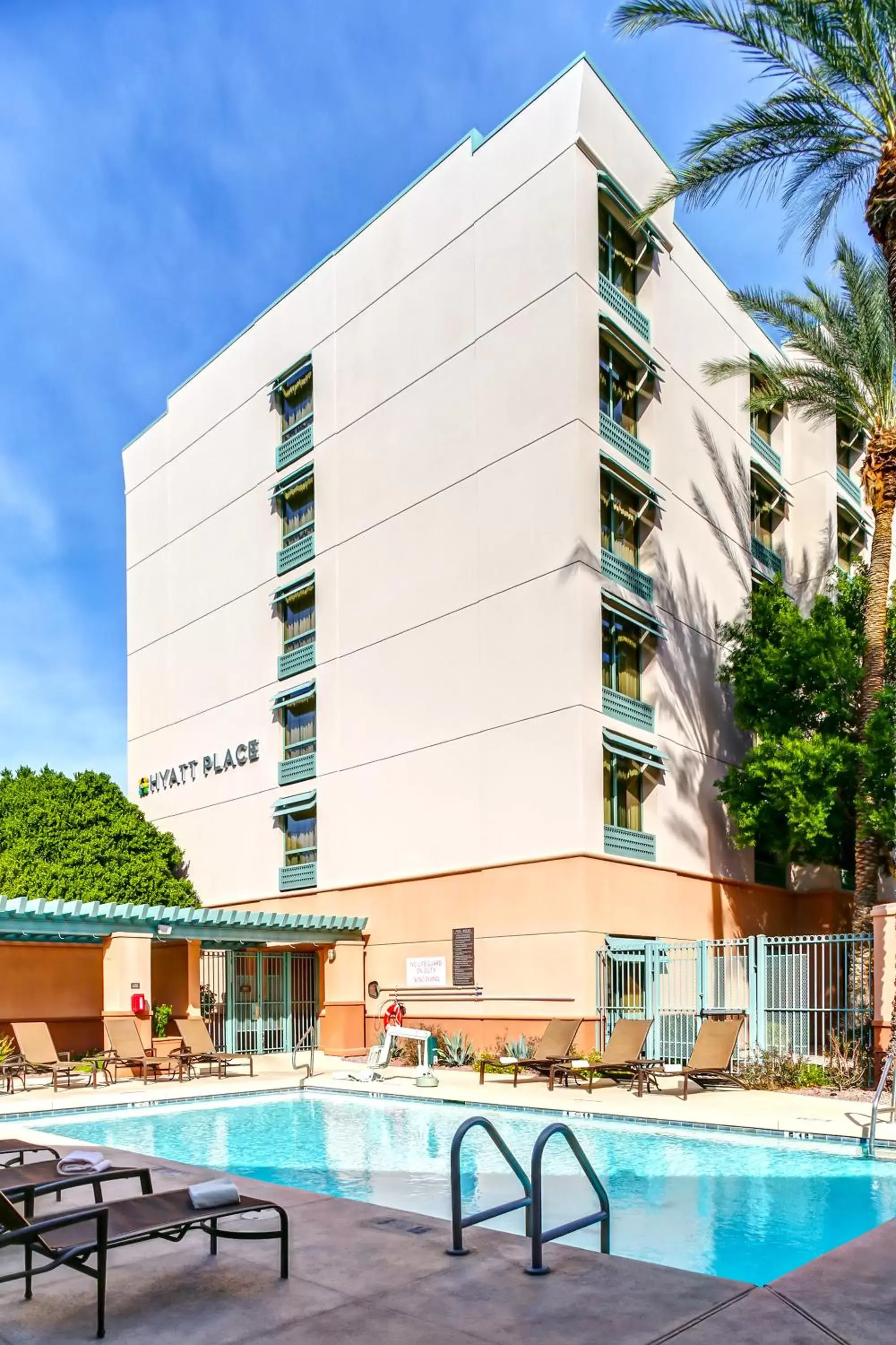 Pool view, Property Building in Hyatt Place Scottsdale/Old Town