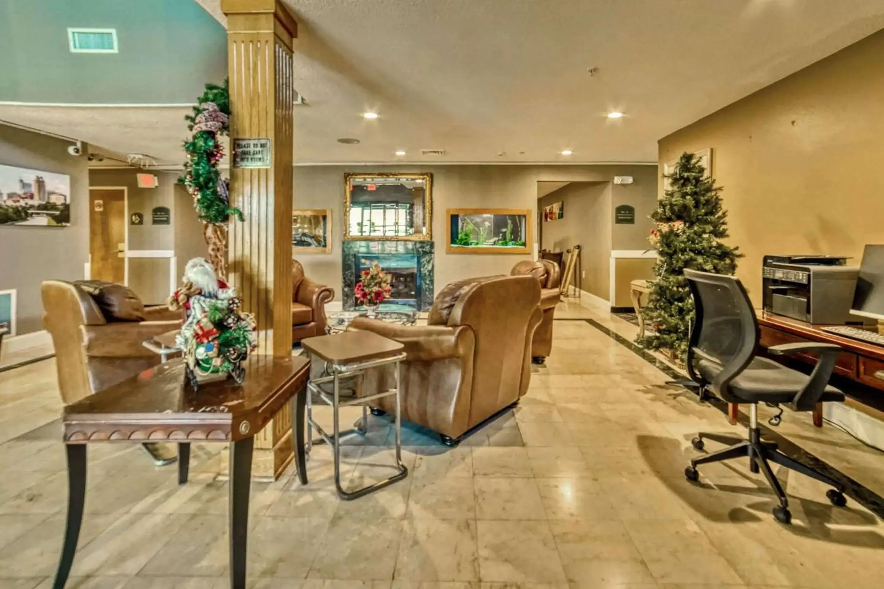 Lobby or reception, Lobby/Reception in Econo Lodge Raleigh near Walnut Creek Amphitheatre