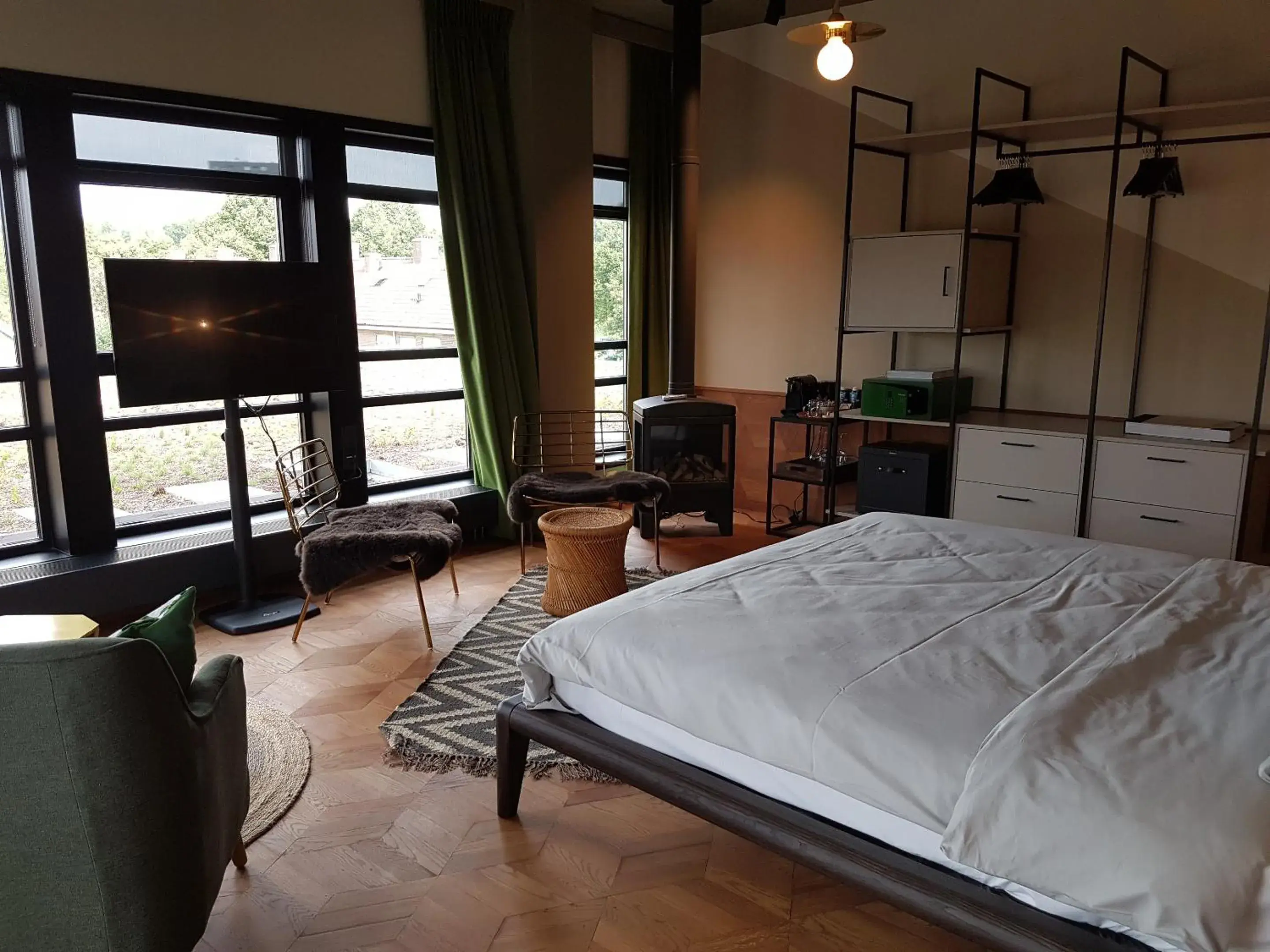 Bed in Hotel V Fizeaustraat