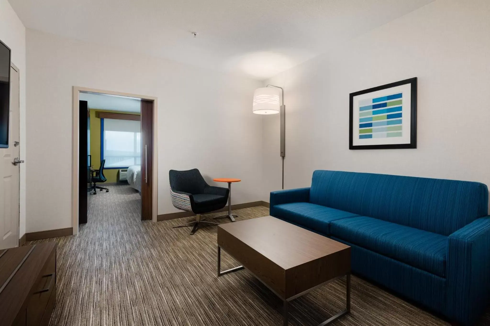 Photo of the whole room, Seating Area in Holiday Inn Express Grande Prairie, an IHG Hotel