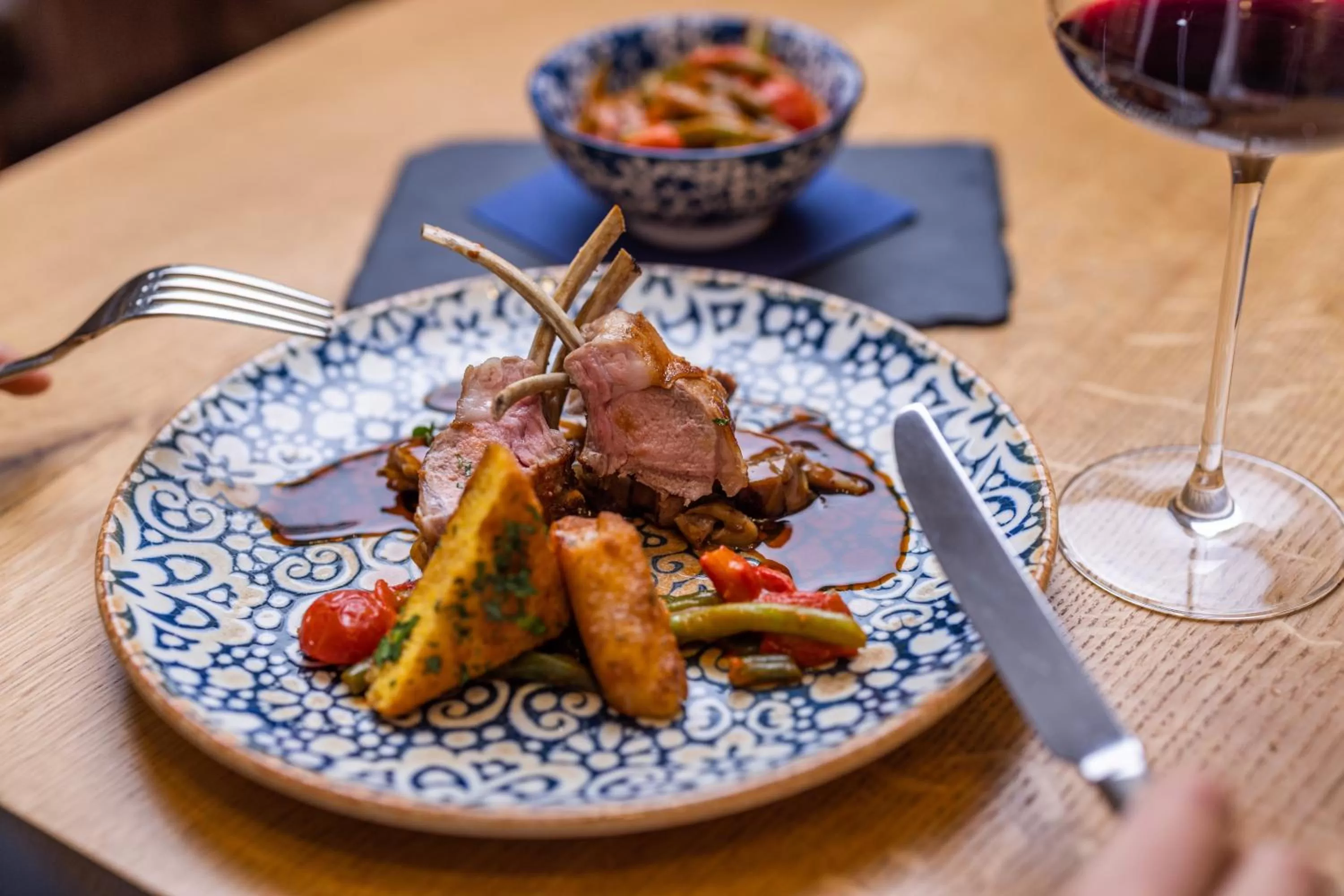 Food close-up in Small Luxury Hotel Goldgasse