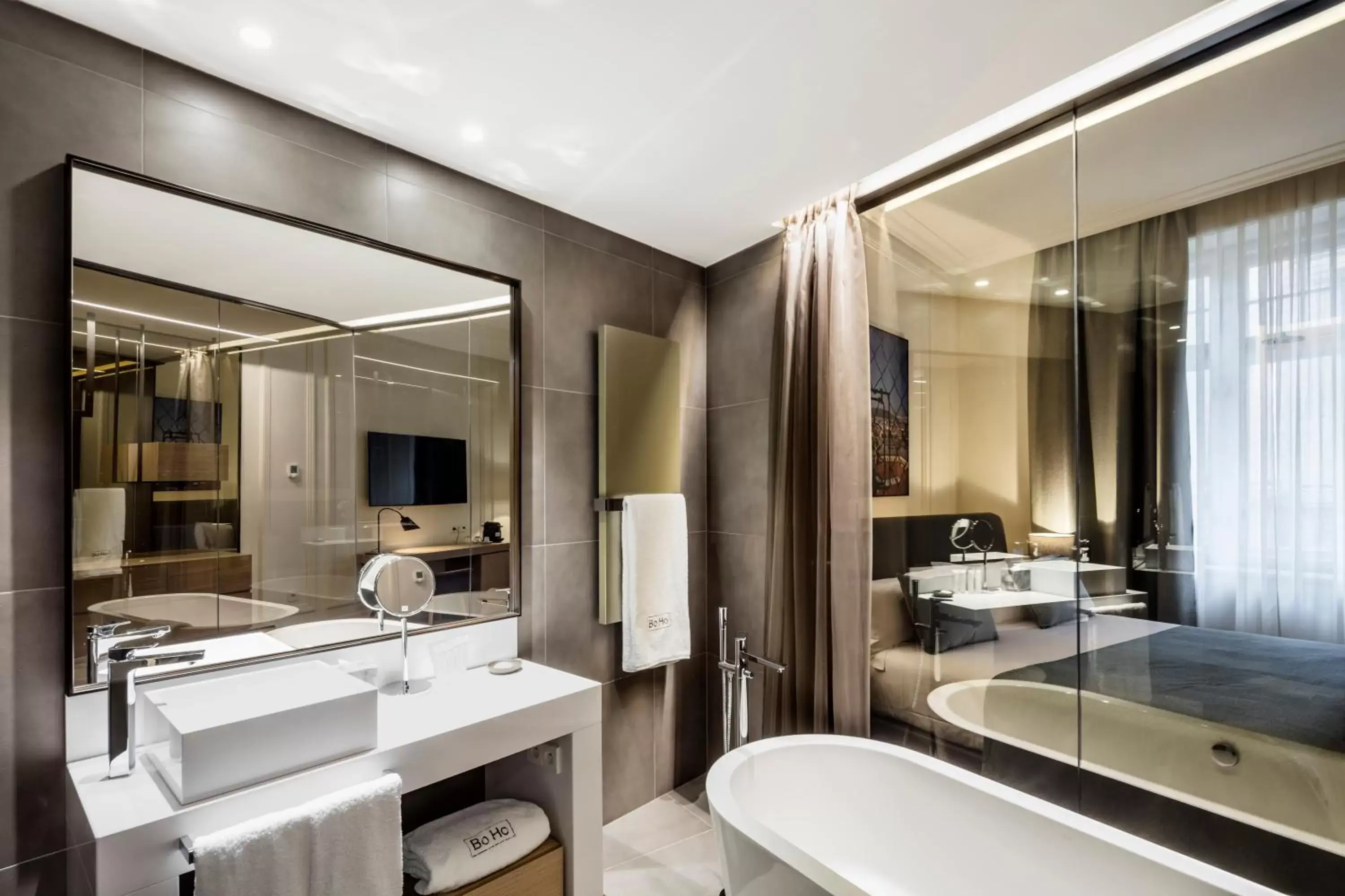 Bathroom in BoHo Prague Hotel - Small Luxury Hotels