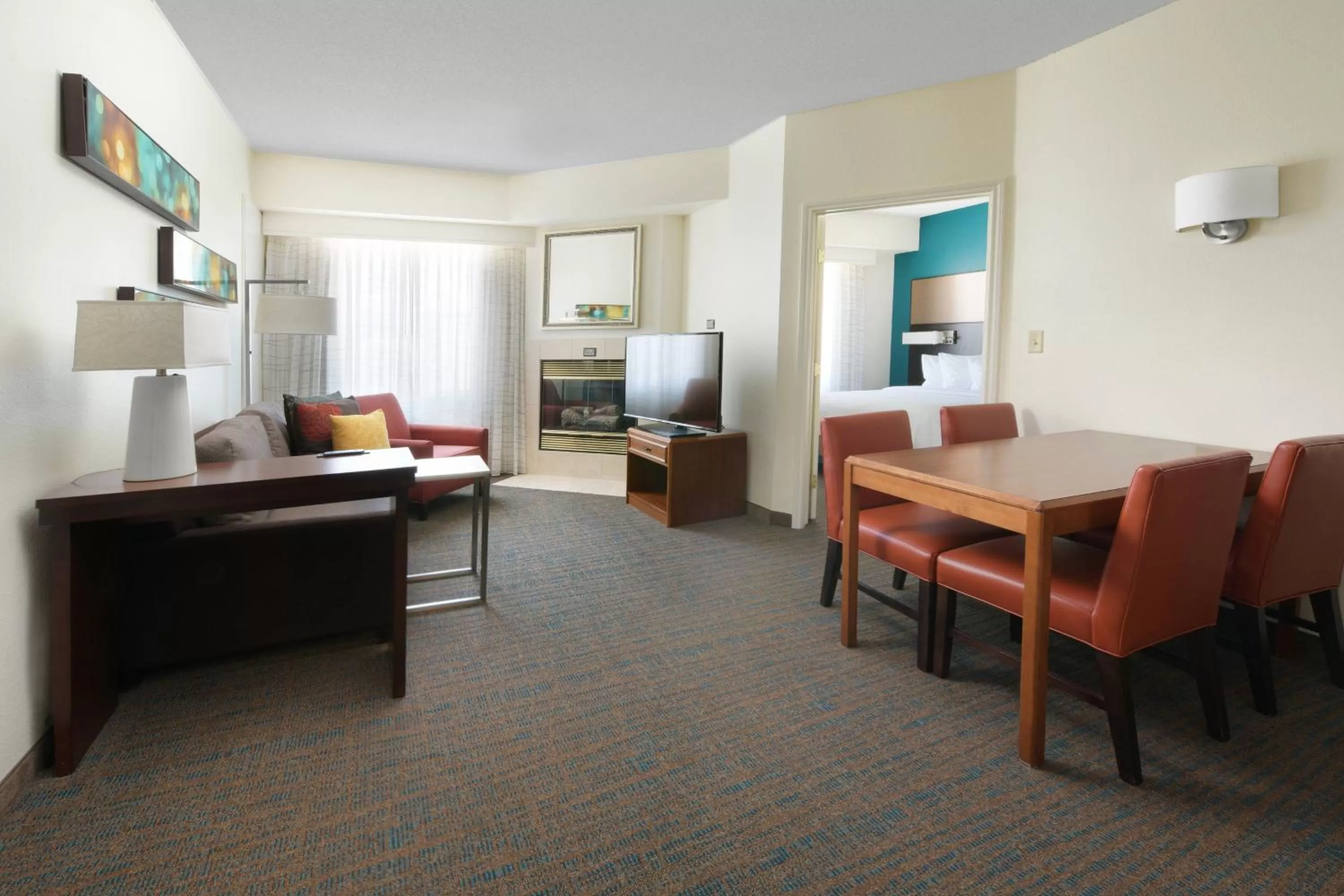 Living room in Residence Inn Dallas Park Central