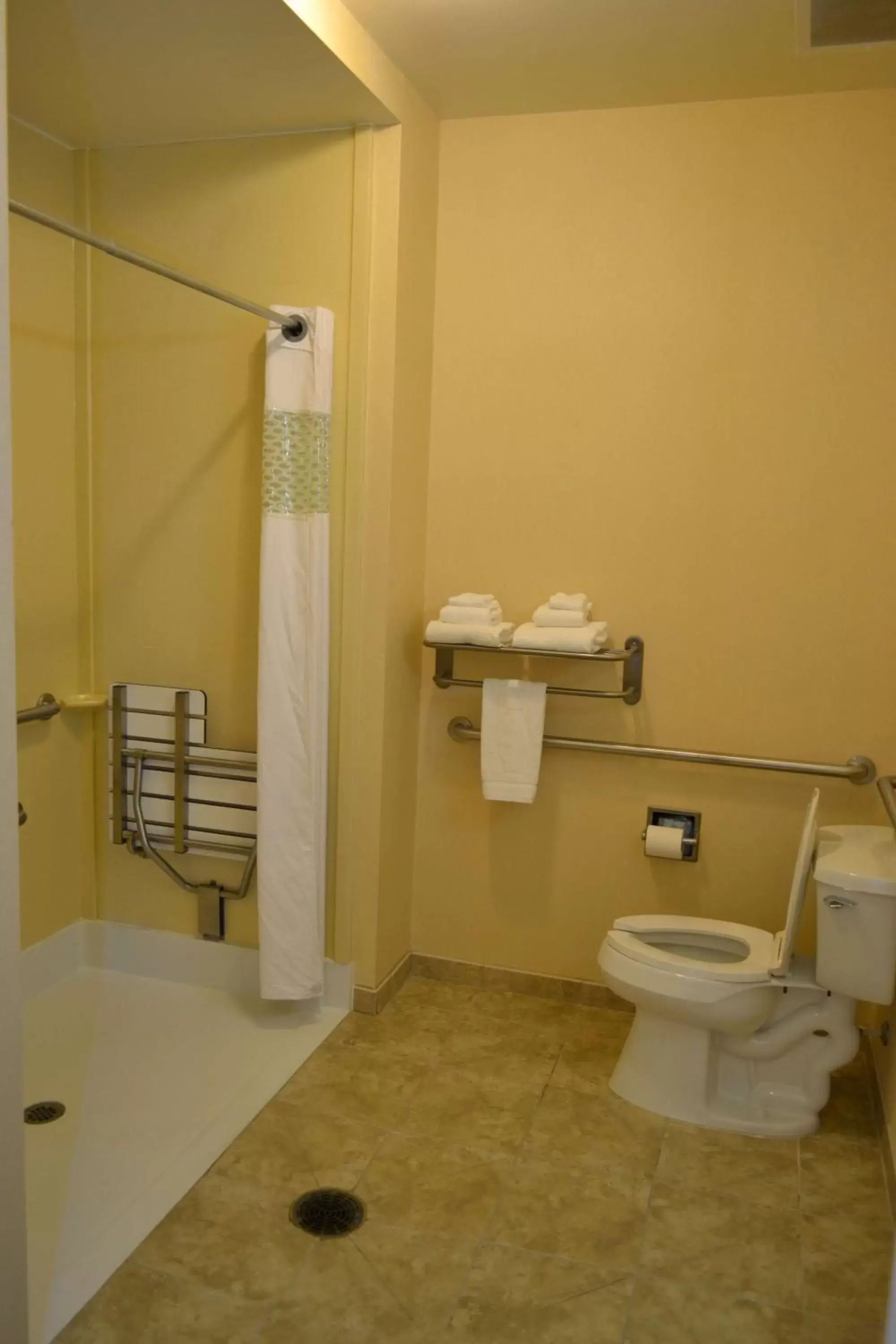 Bathroom in Hampton Inn & Suites Dayton-Airport