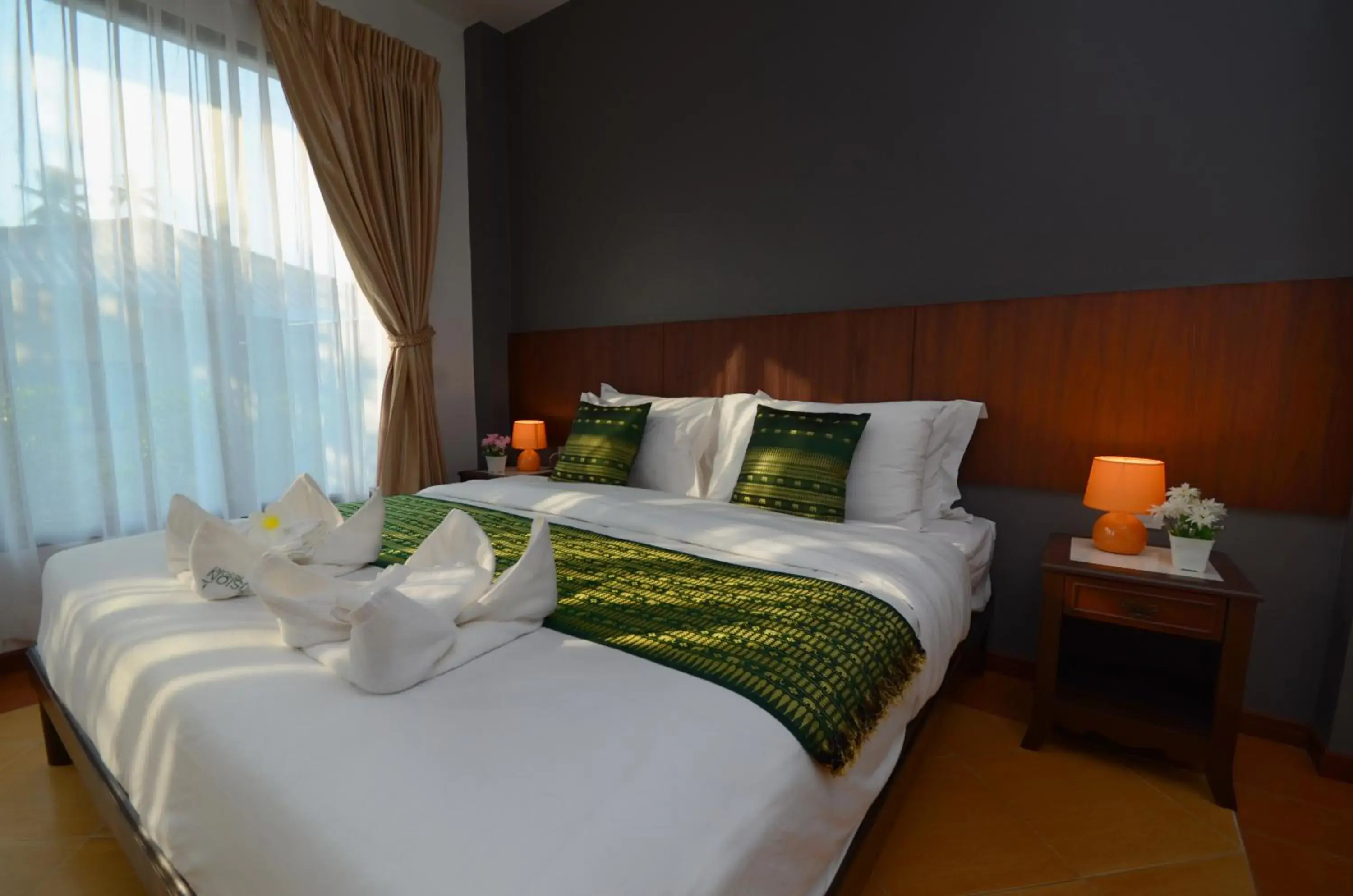 Bed in The Fusion Resort Hotel Bed in The Fusion Resort Hotel