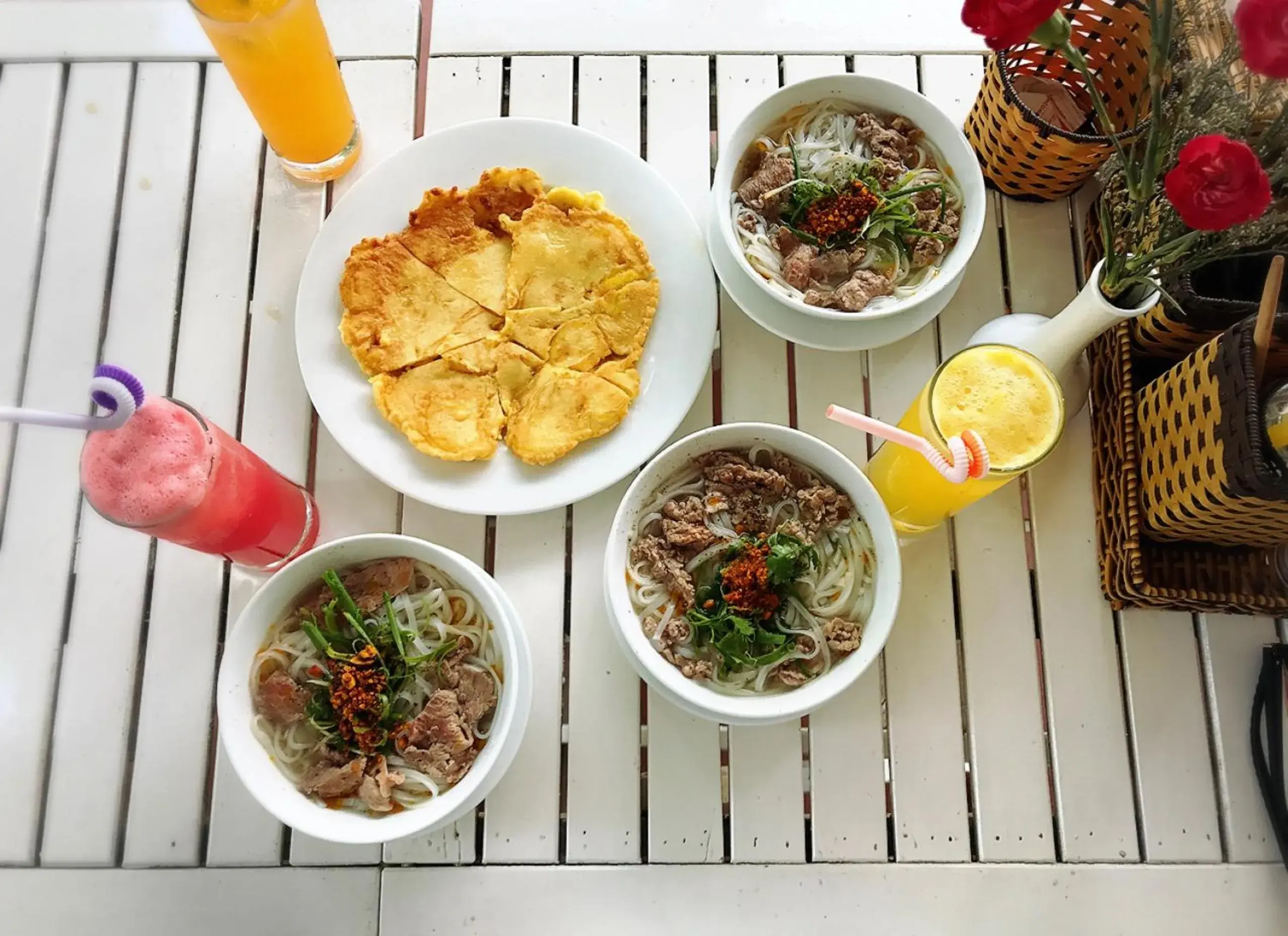 Food and drinks in Quynh Chau Homestay Hội An