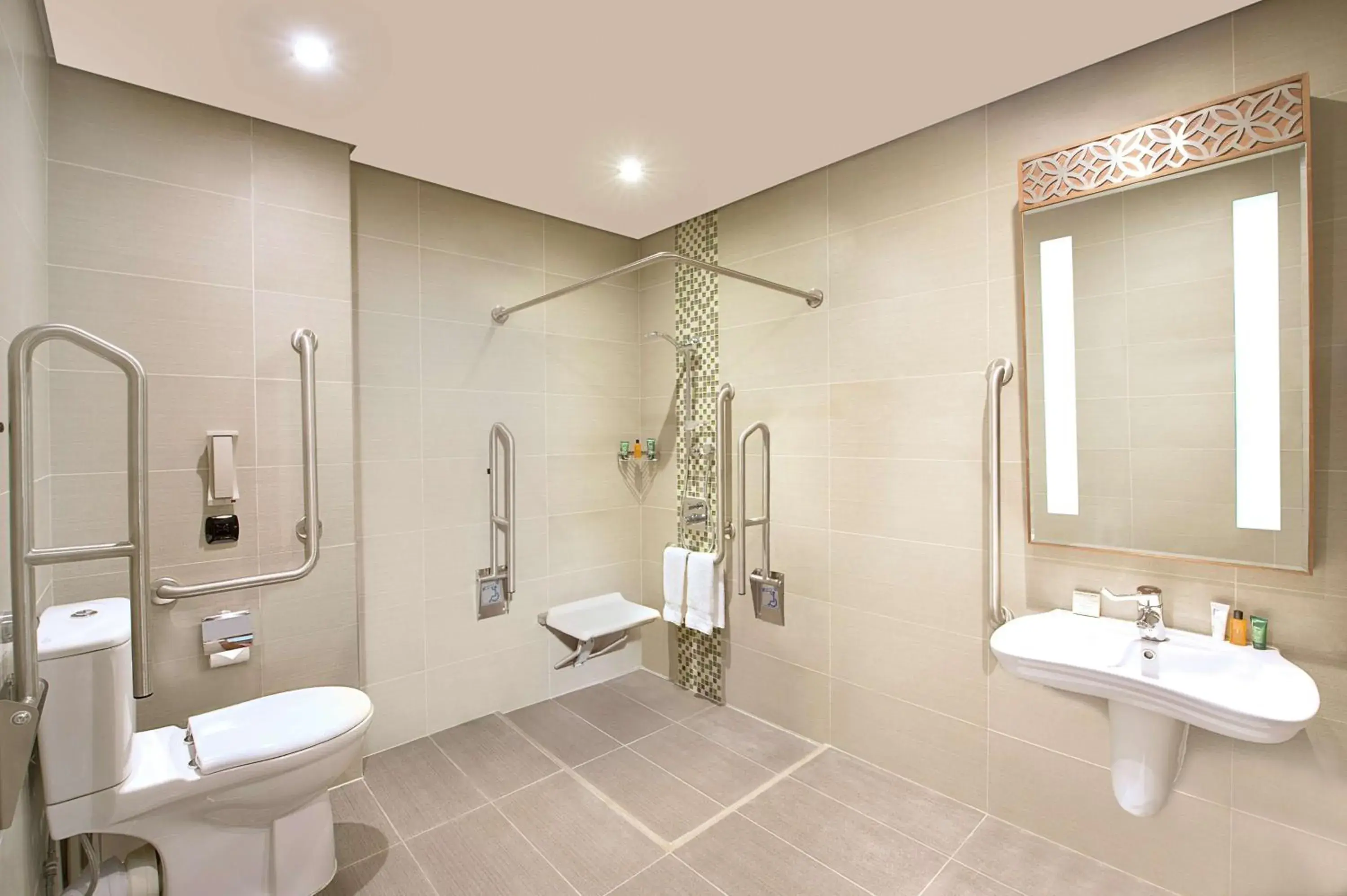 Bathroom in Hilton Garden Inn Dubai Al Mina - Jumeirah