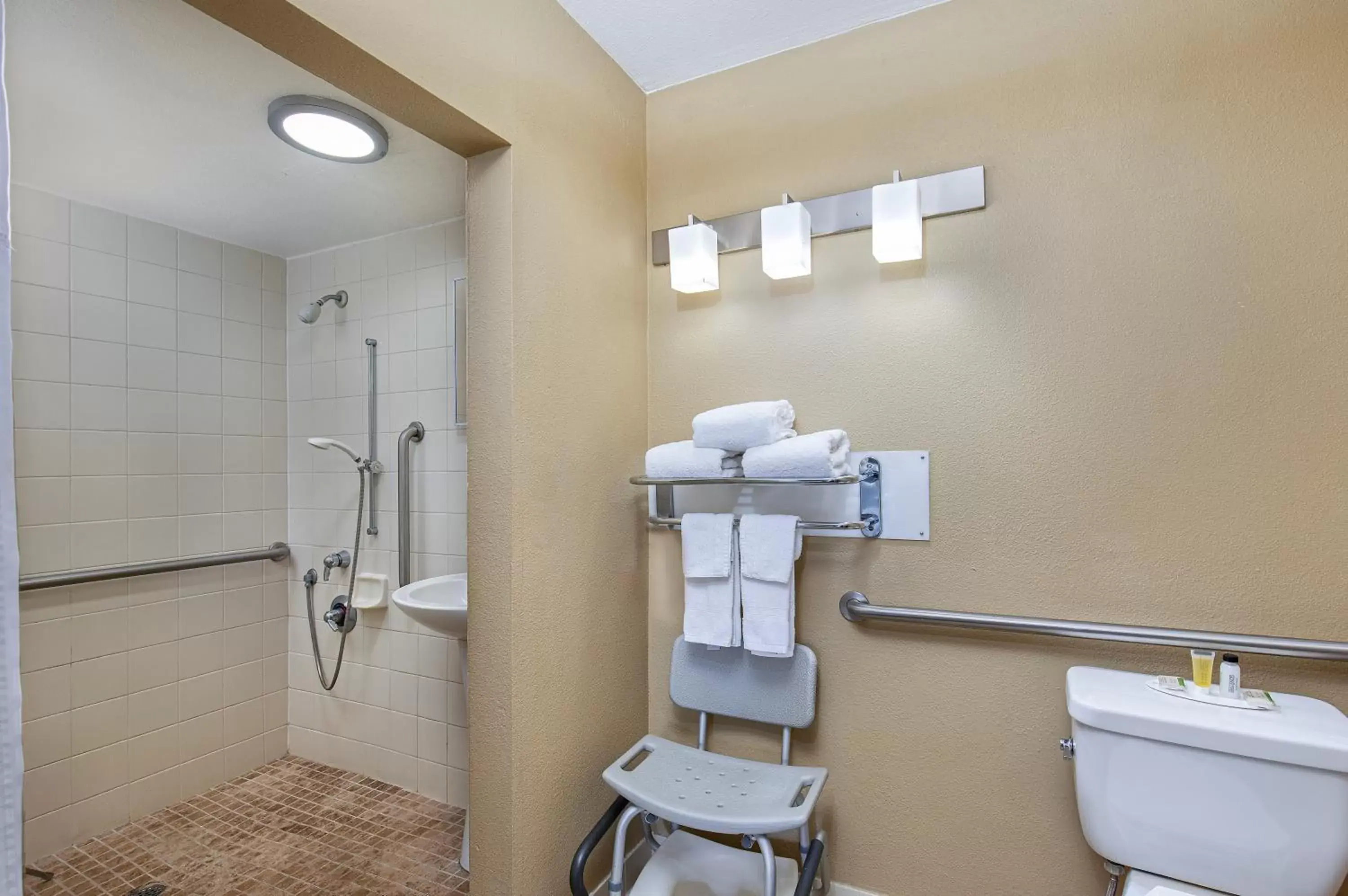 Bathroom in Super 8 by Wyndham Nashville West