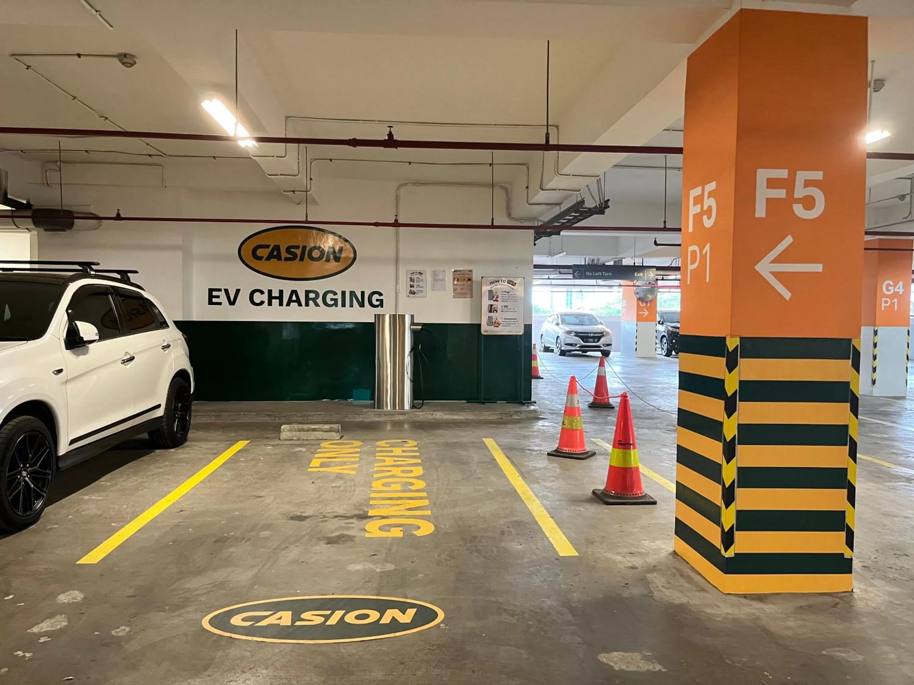 Parking in Citadines Sudirman Jakarta