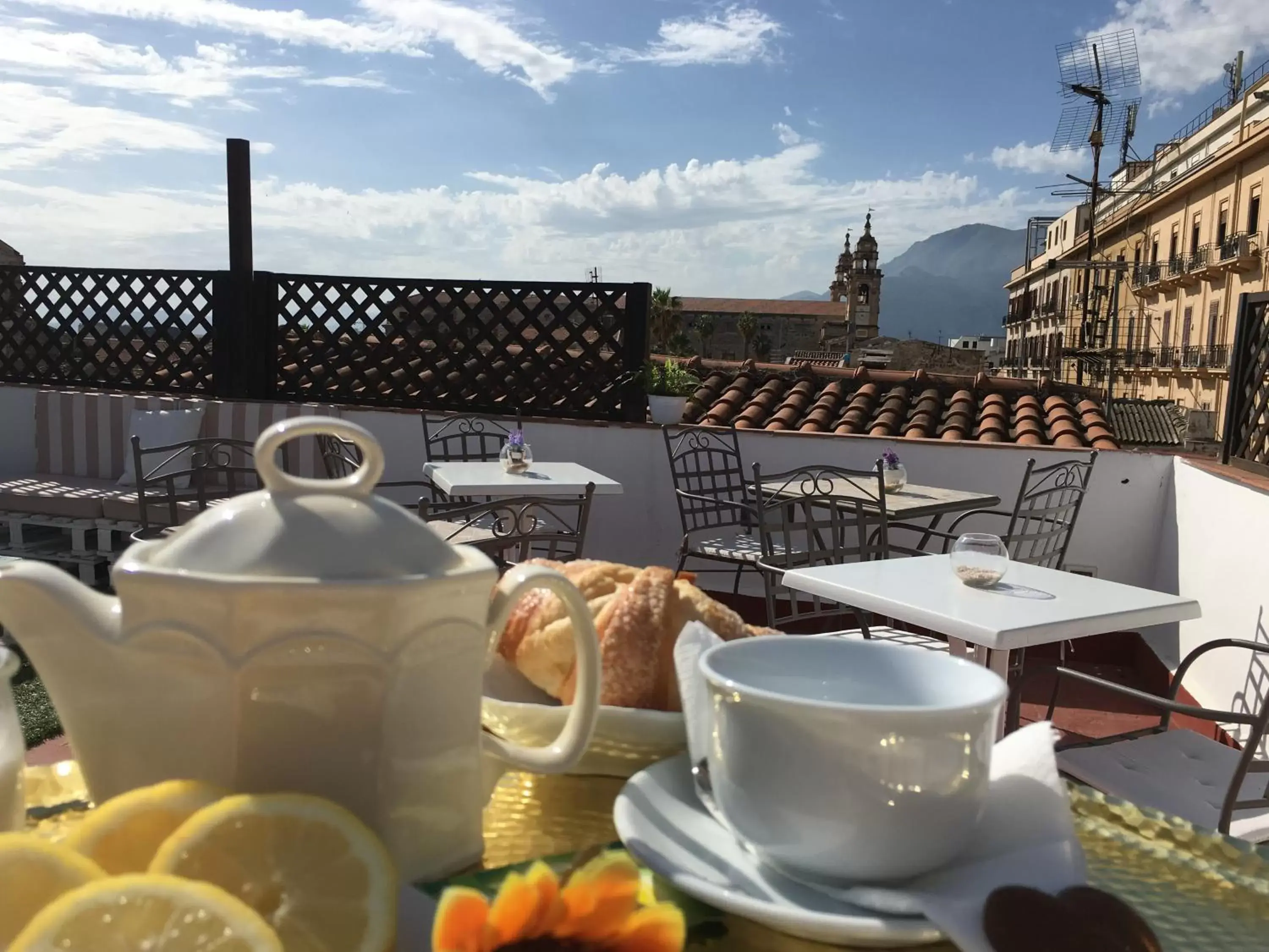 Balcony/Terrace in Hotel Posta