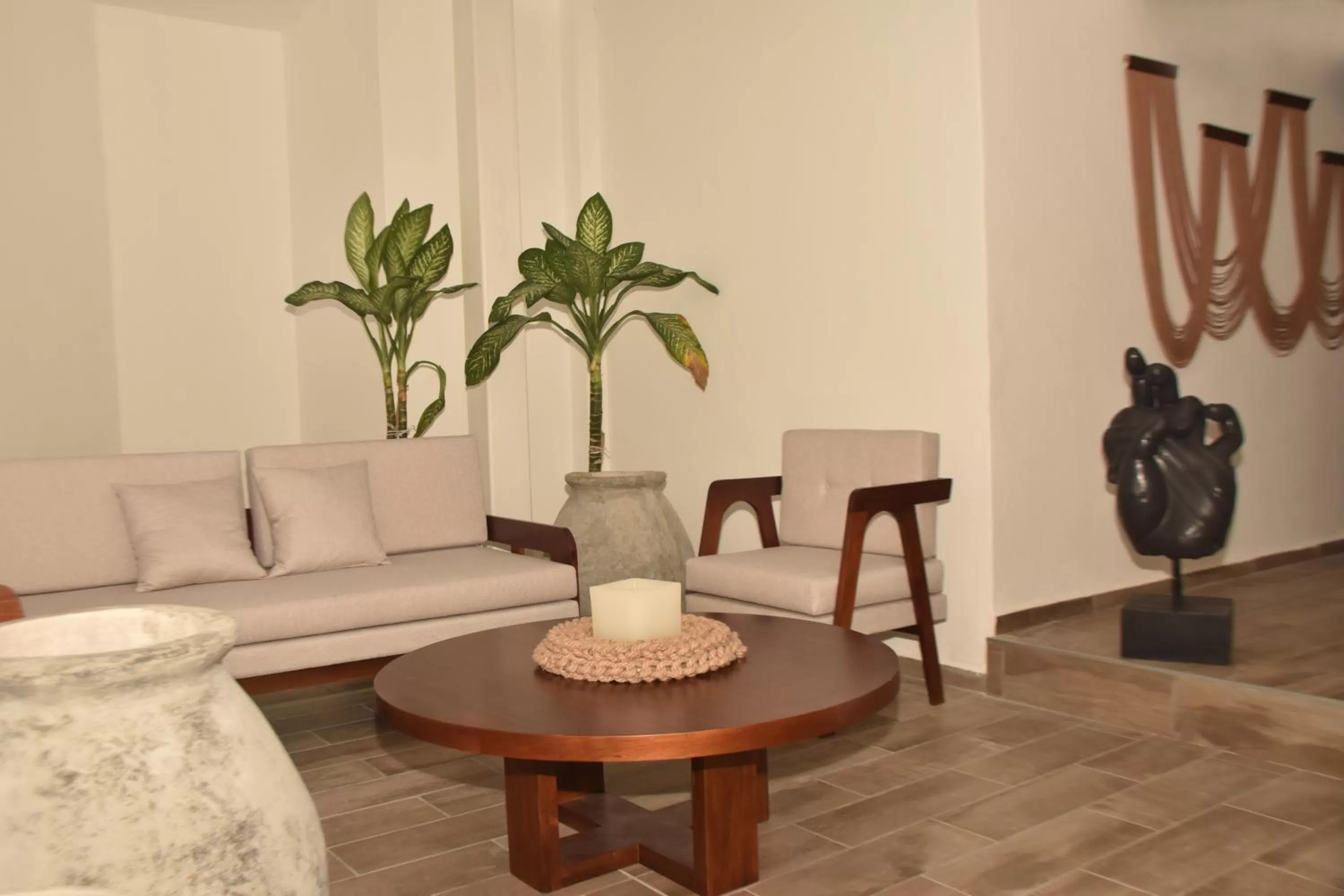 Lobby or reception, Seating Area in Luxury apartment two