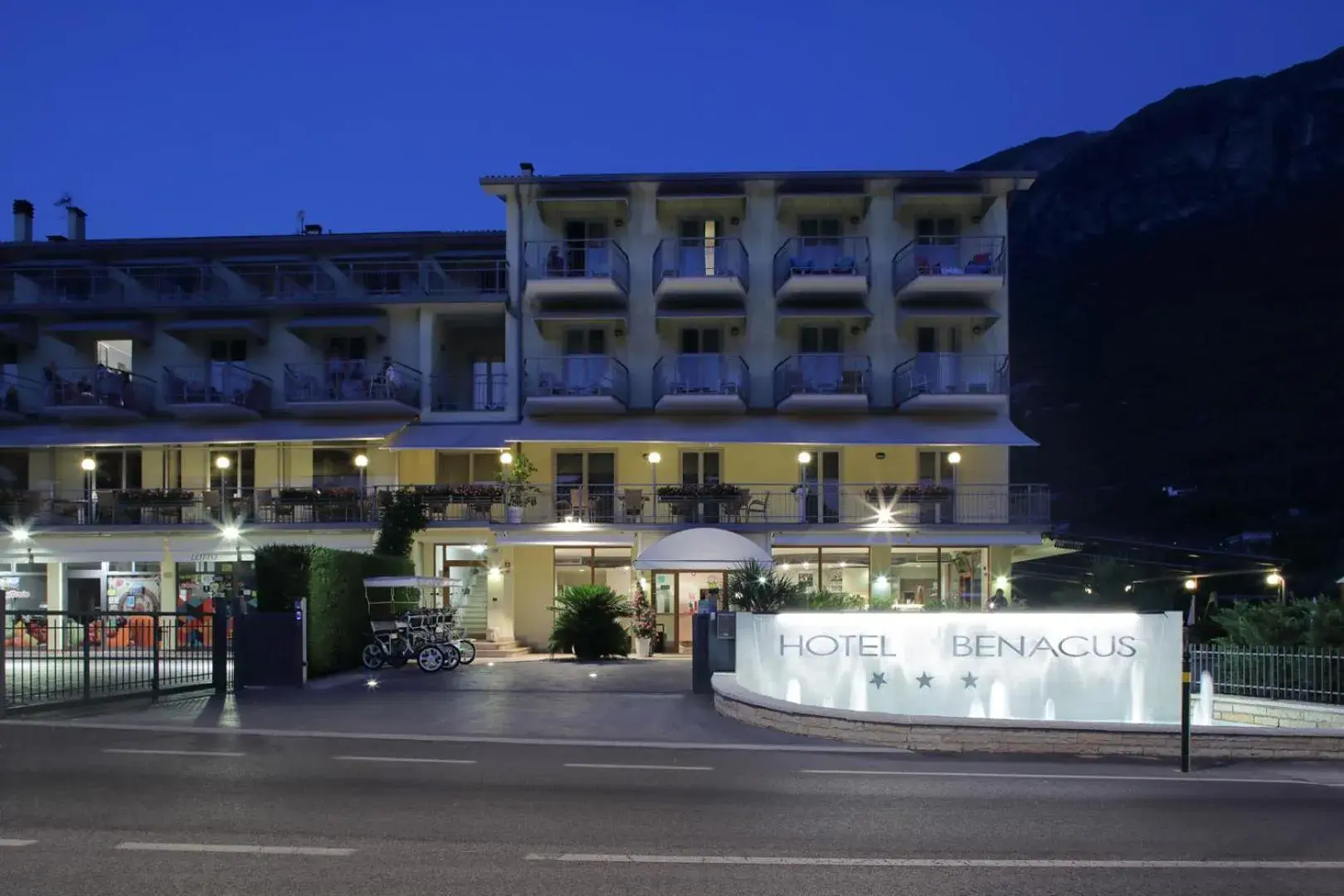 Property Building in Hotel Benacus Malcesine