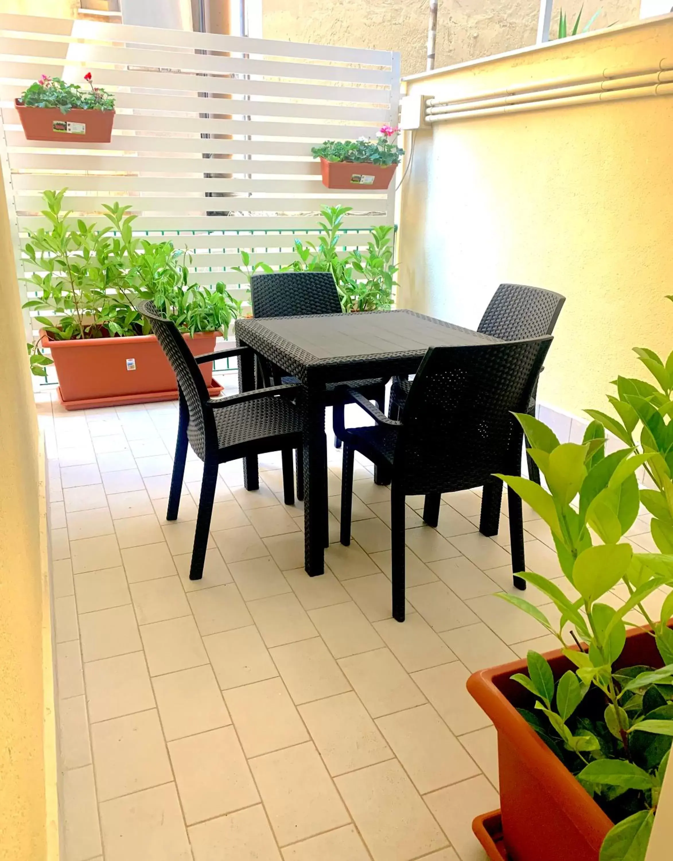 Patio, Dining Area in Residence D'azeglio