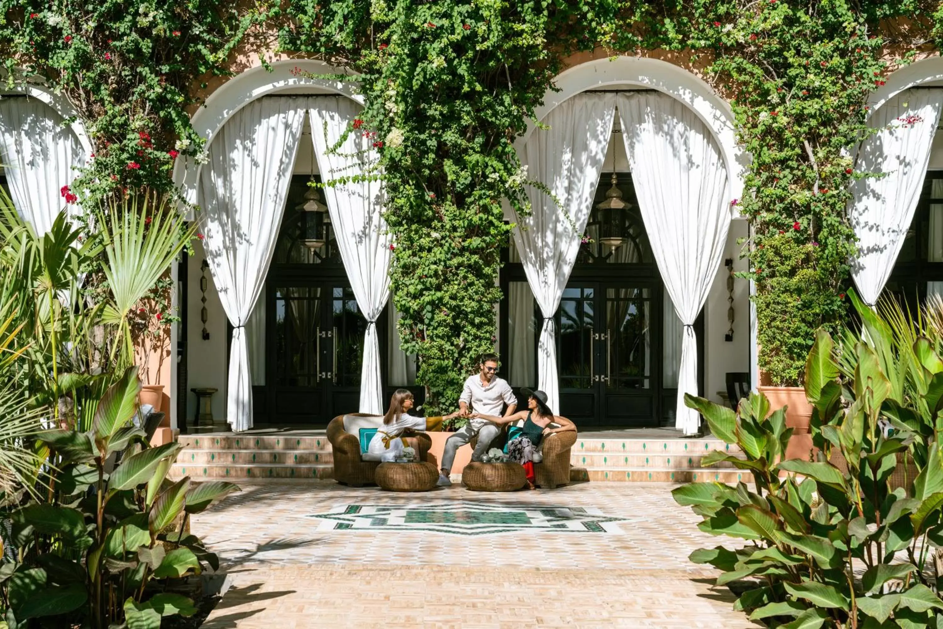 Garden in Sofitel Marrakech Lounge and Spa