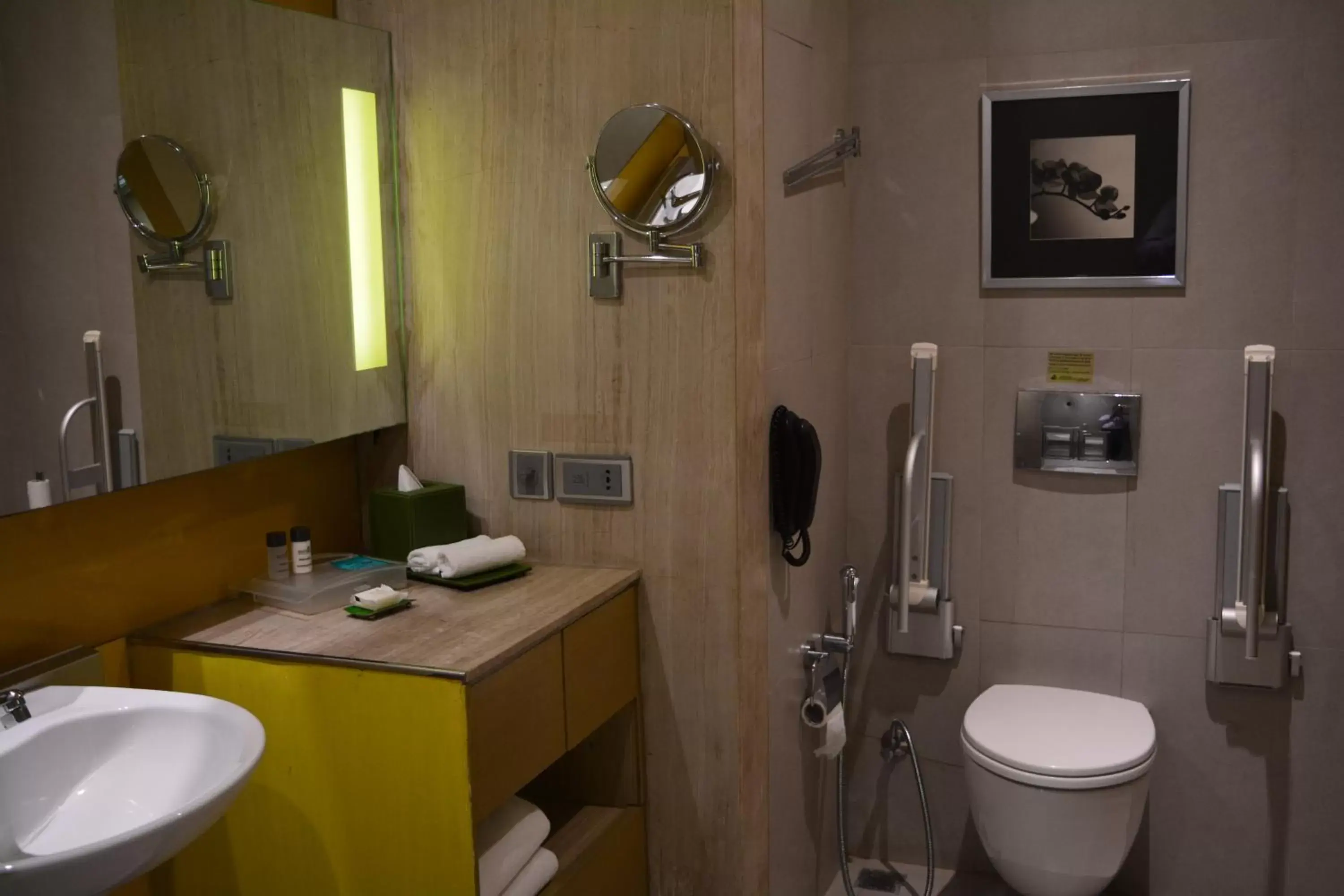 Bathroom in Holiday Inn New Delhi International Airport, an IHG Hotel