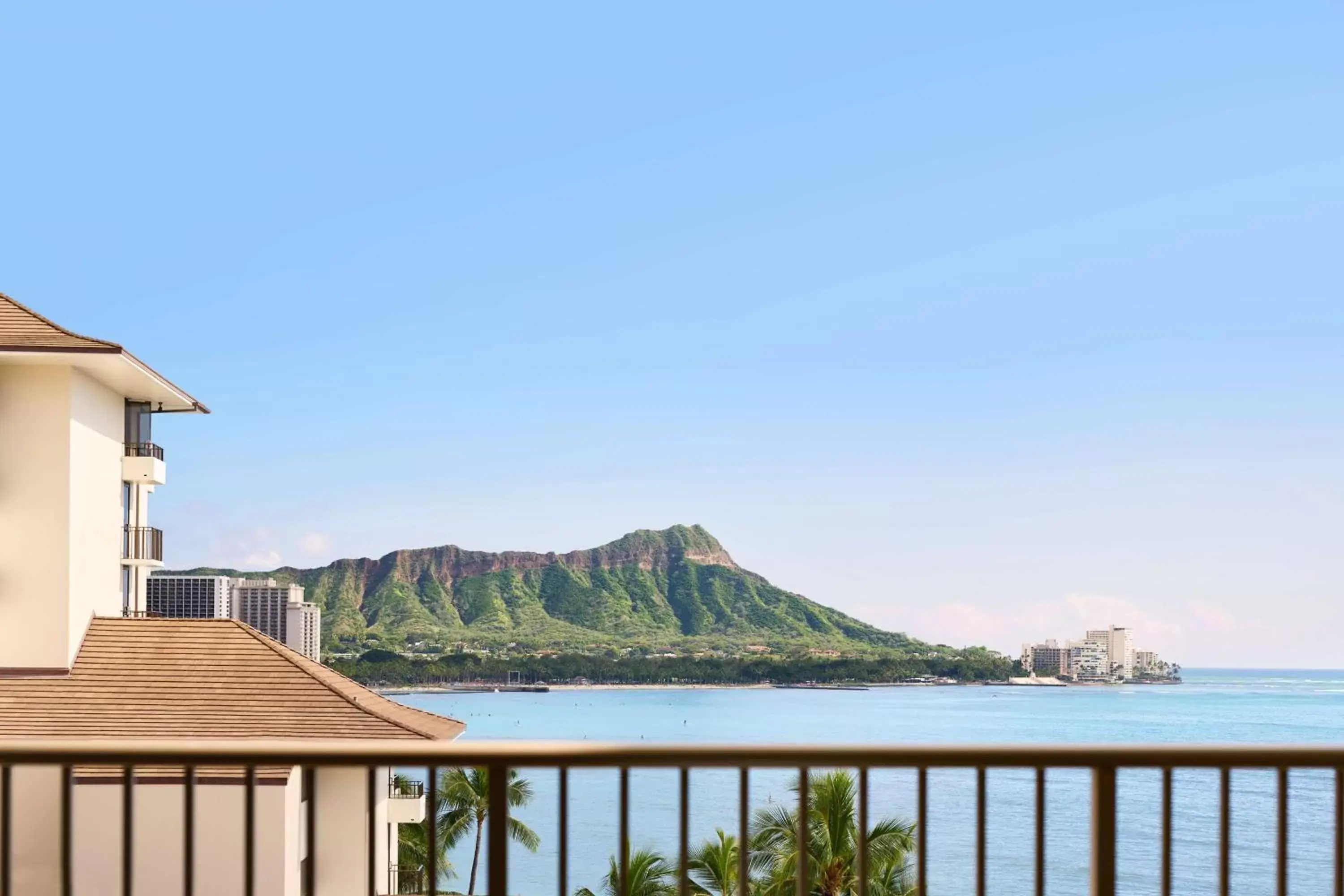 Beach, Mountain View in OUTRIGGER Reef Waikiki Beach Resort