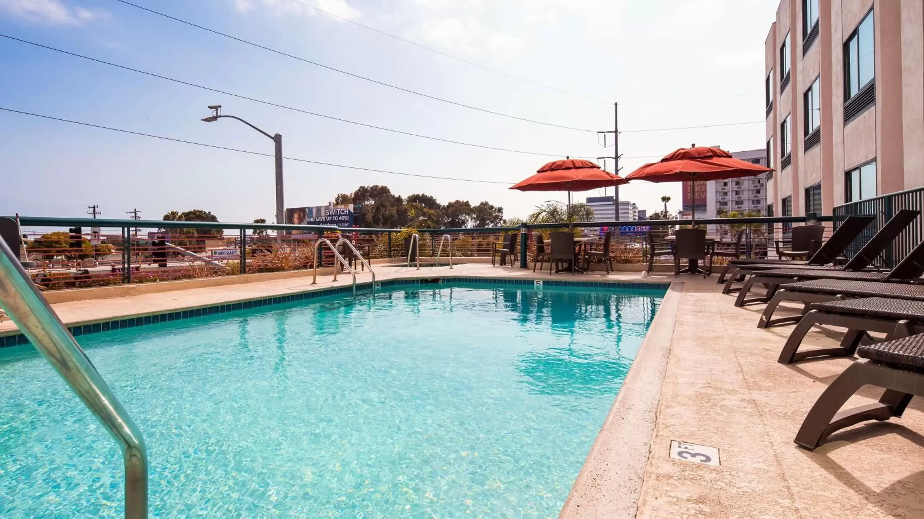 On site, Swimming Pool in Best Western Plus Suites Hotel - Los Angeles LAX Airport