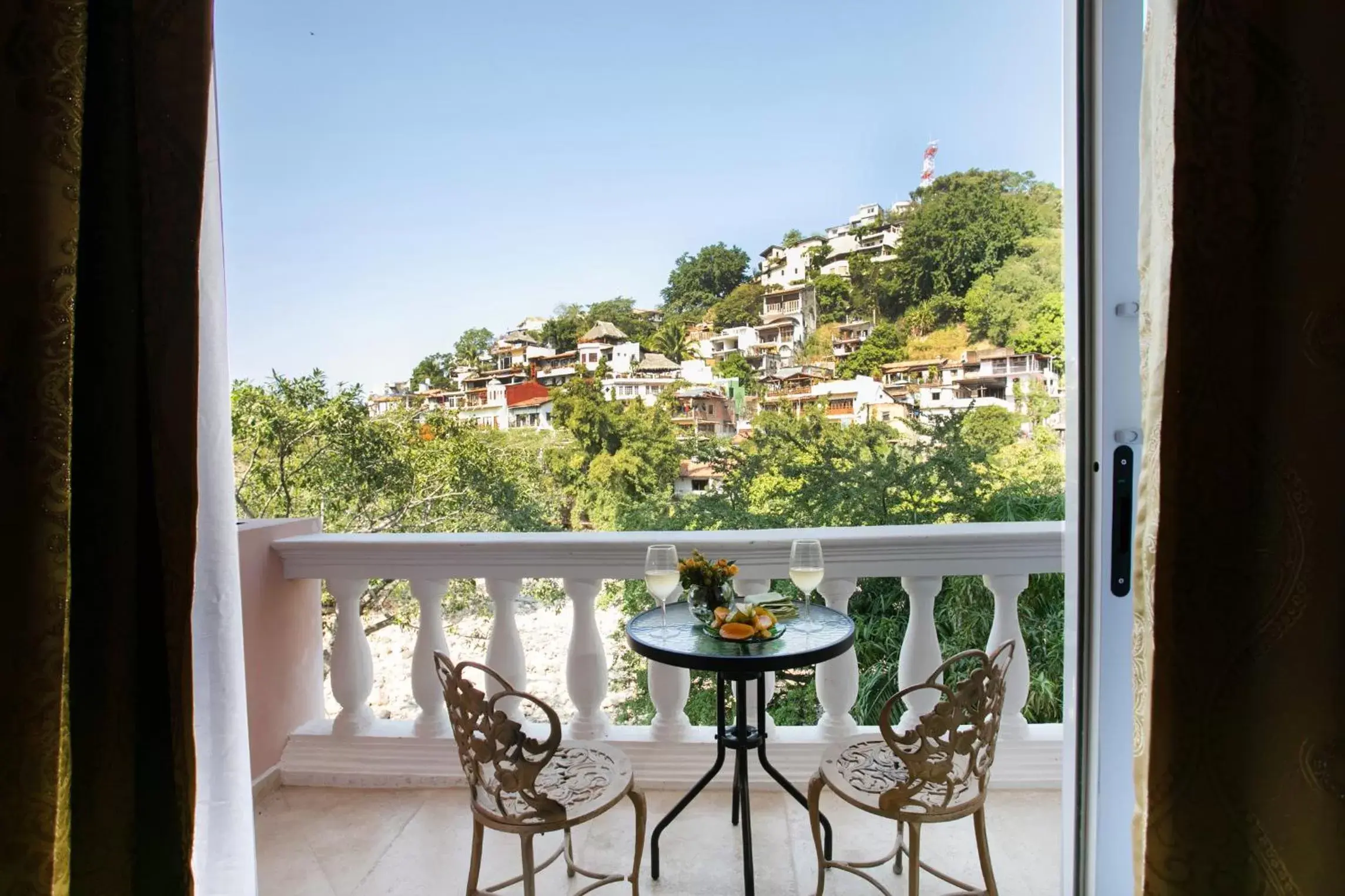 Balcony/Terrace in Hotel Boutique Rivera Del Rio