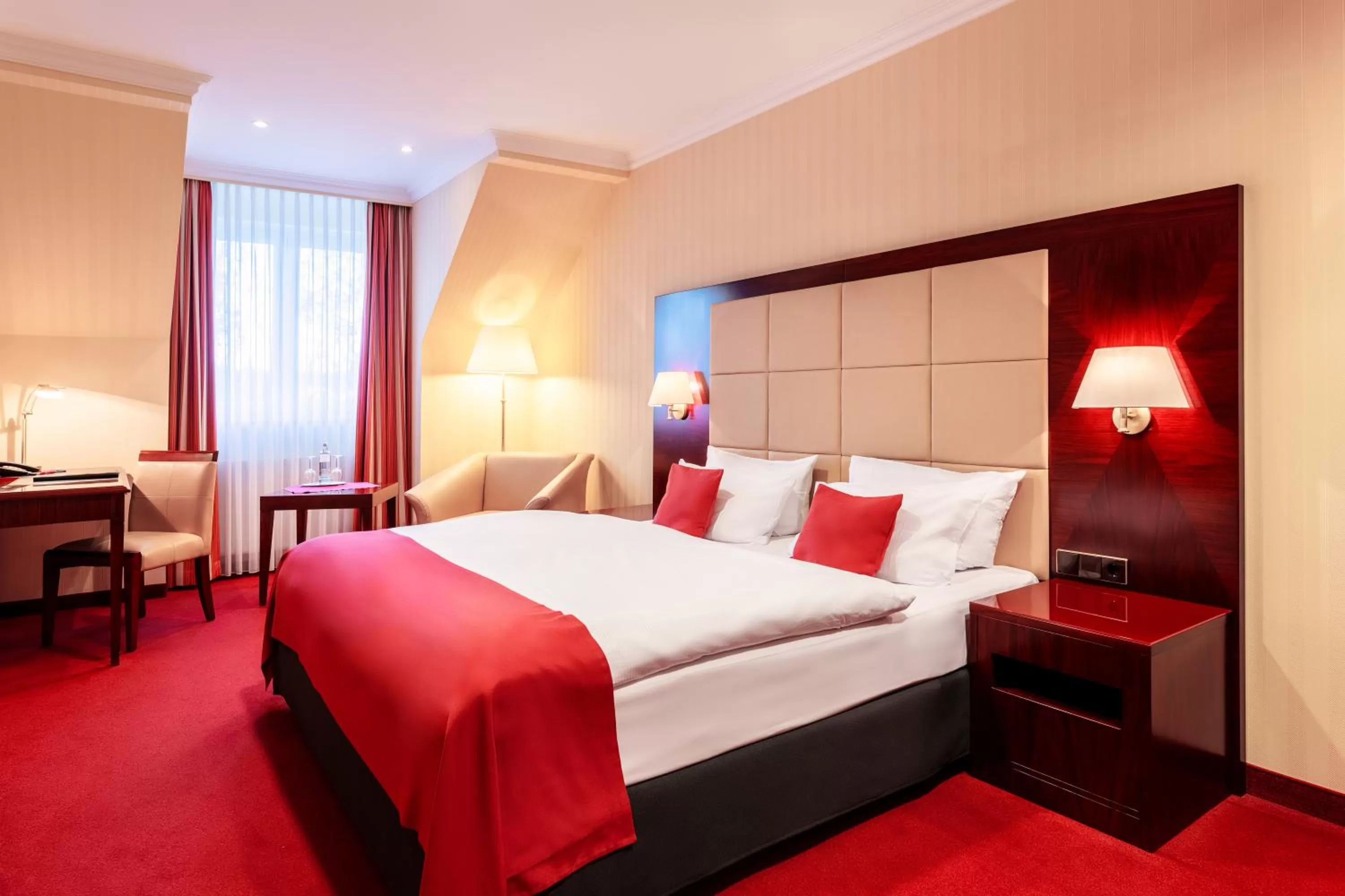 Bed in Hotel Amaris Bremerhaven