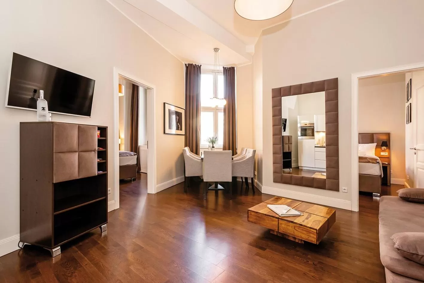 TV and multimedia in Arabel Design Apartments