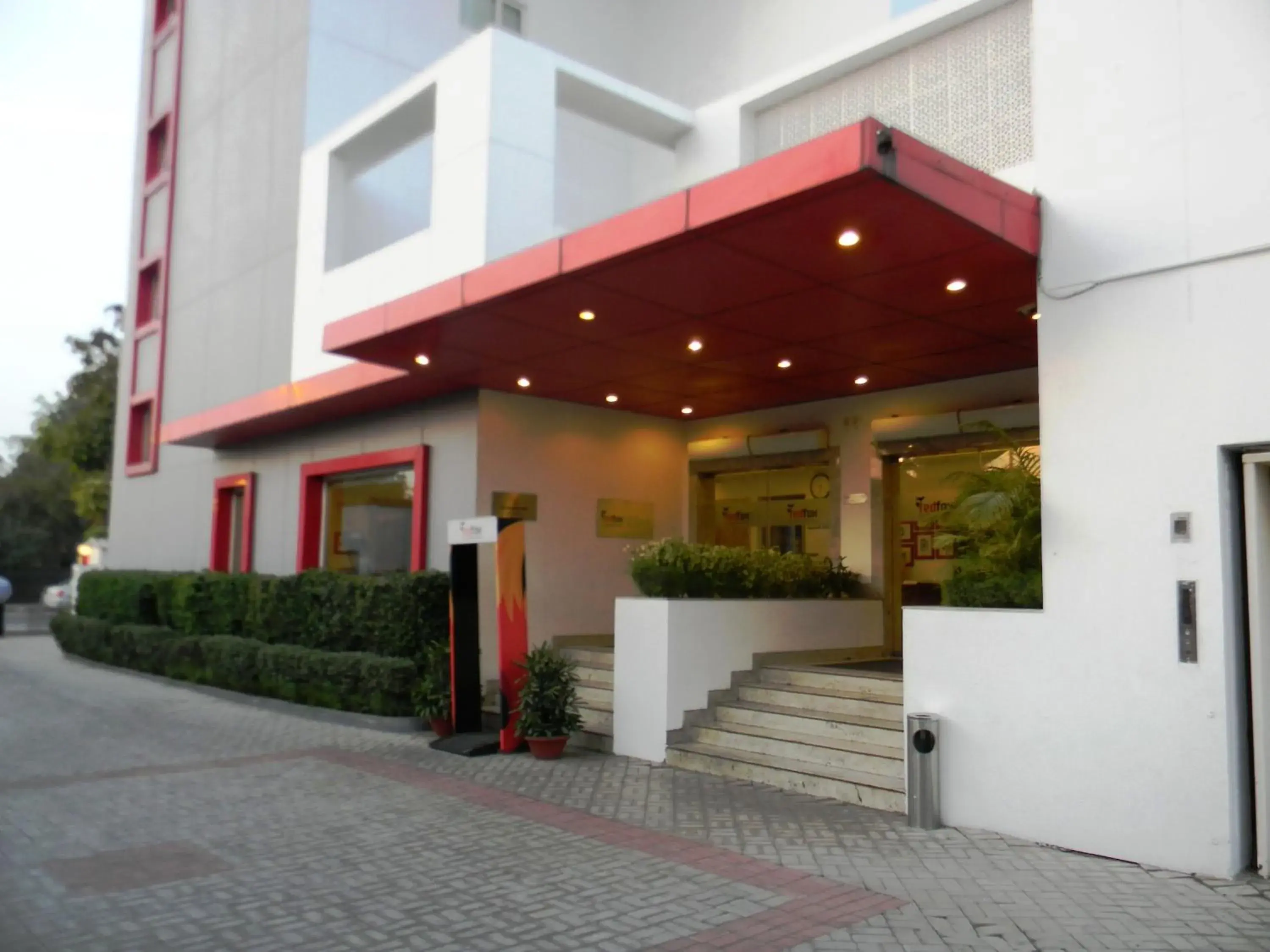 Facade/entrance, Property Building in Red Fox Hotel, East Delhi