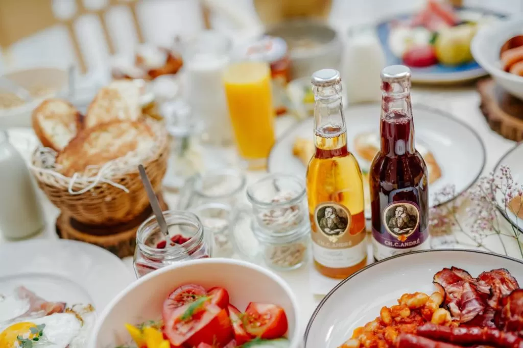 Breakfast in Hotel Akademie a depandance Vila Jarmila