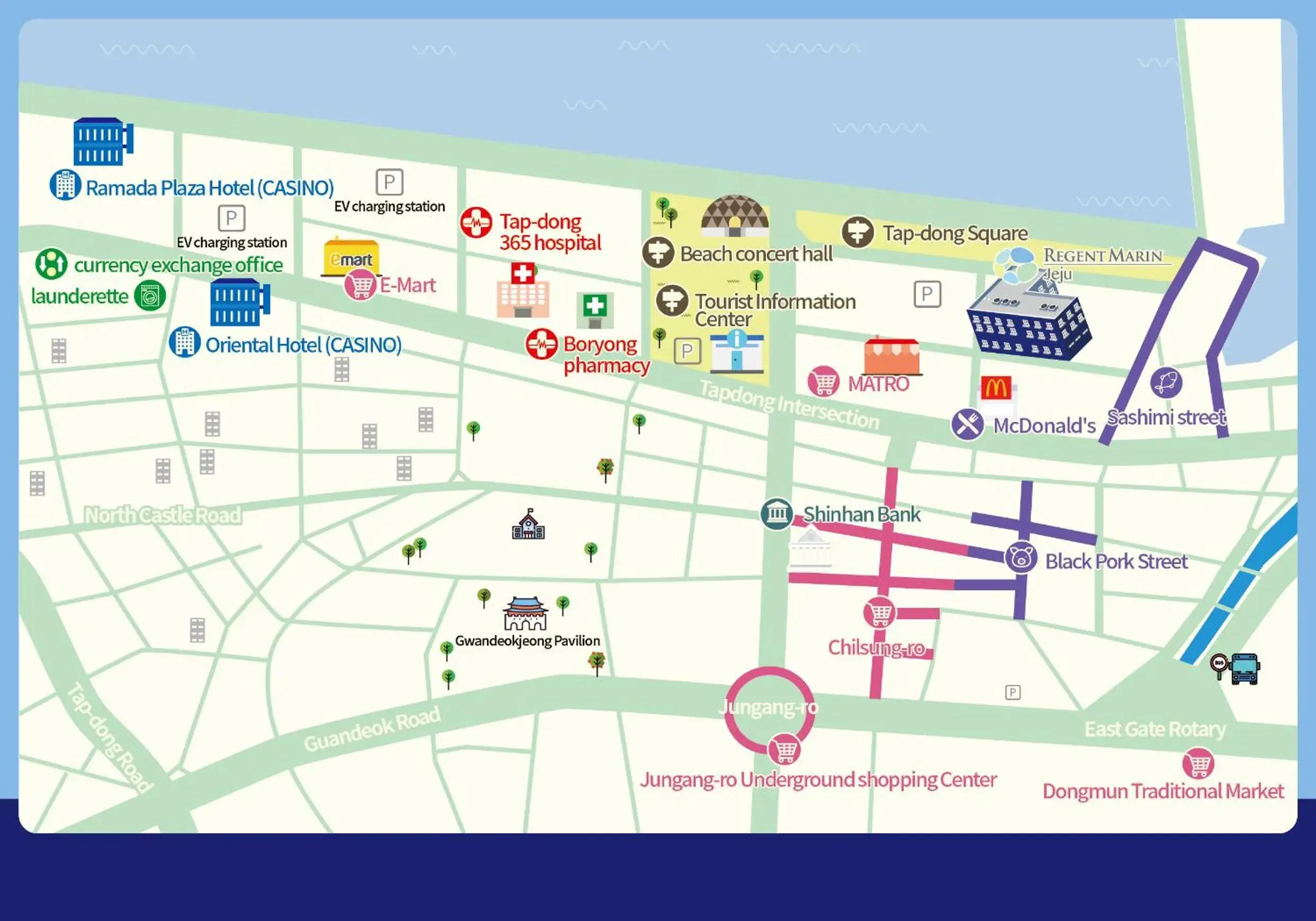 Property building in Hotel Regent Marine The Blue Property building in Hotel Regent Marine The Blue