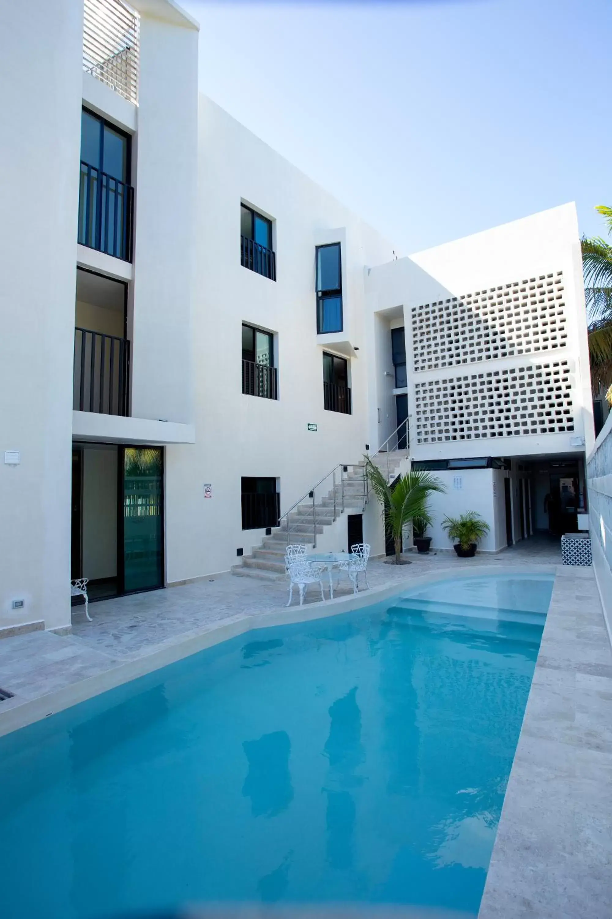 Property building, Swimming Pool in La Casona de Sisal Hotel