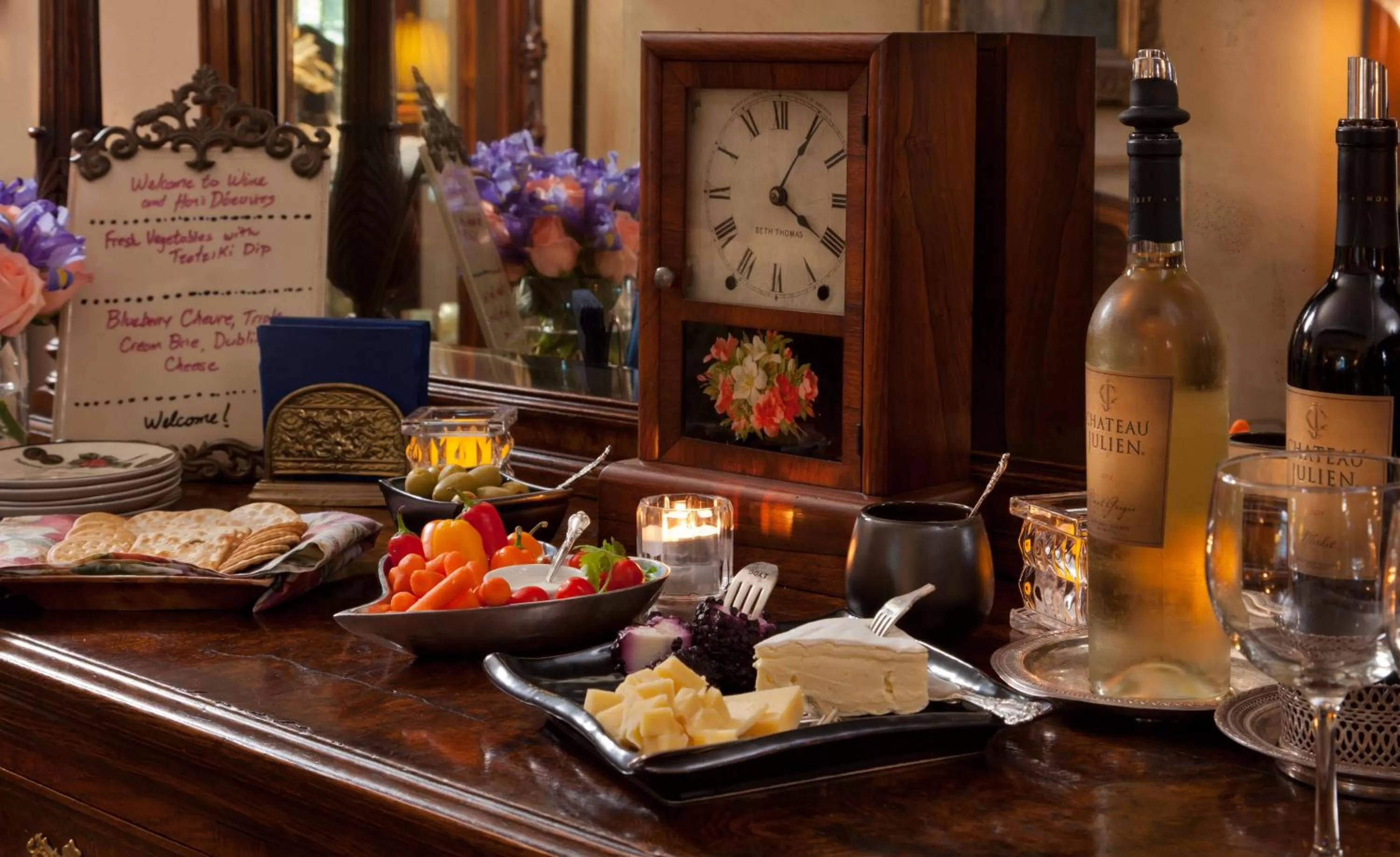 Food in Old Monterey Inn