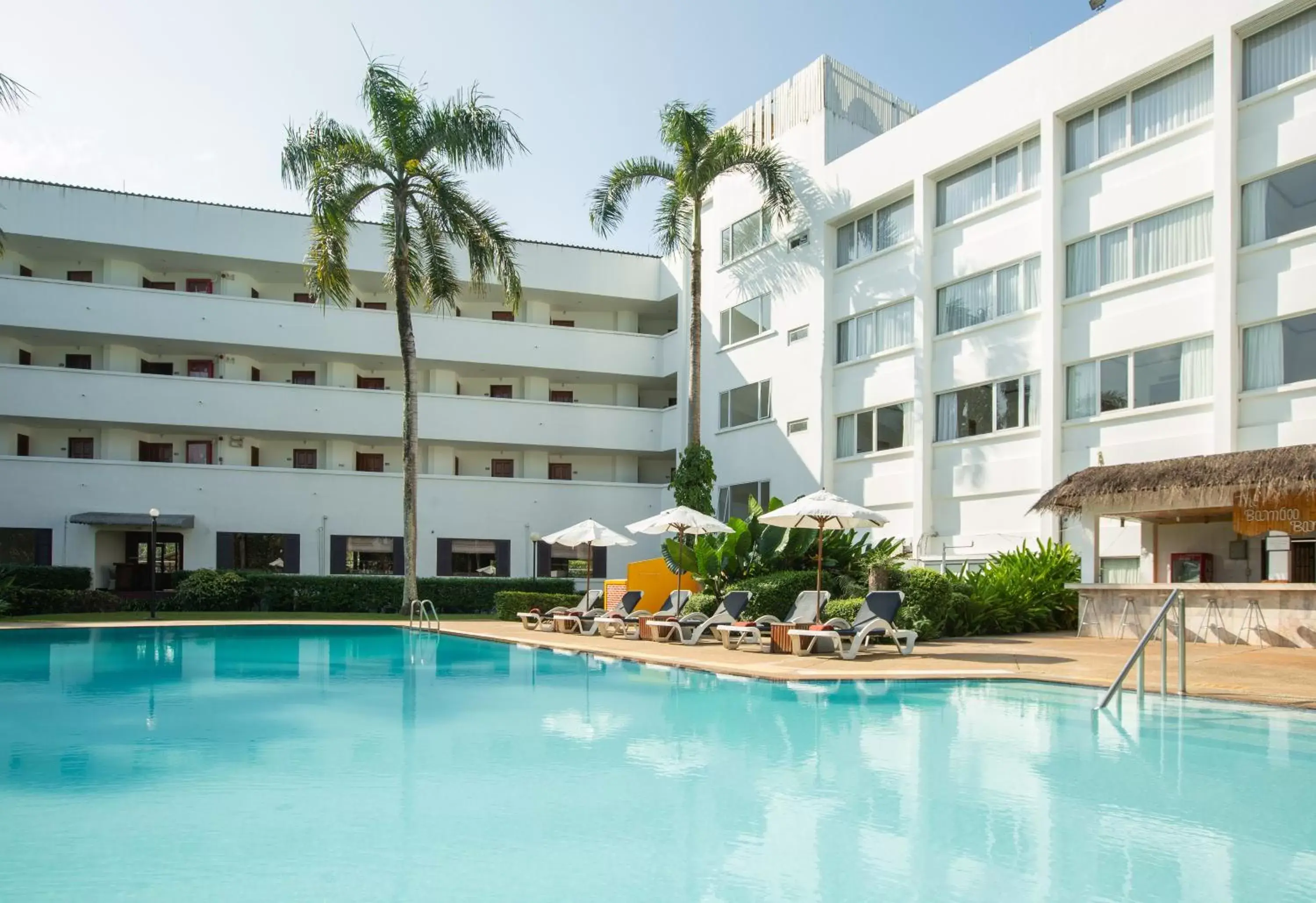 Swimming pool in Centara Life Hotel Mae Sot Swimming pool in Centara Life Hotel Mae Sot
