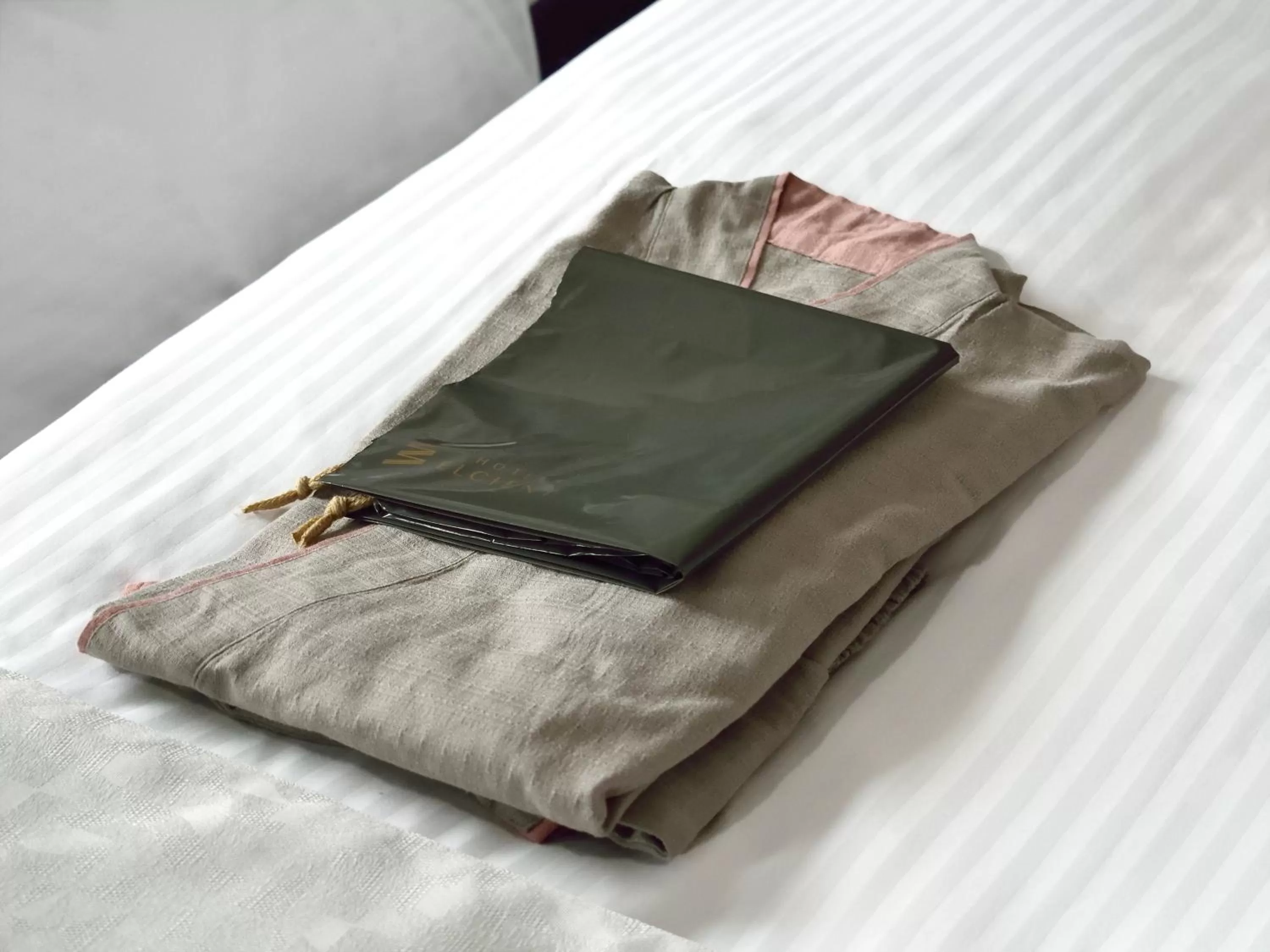 Bed in Hotel Elcient Osaka Umeda