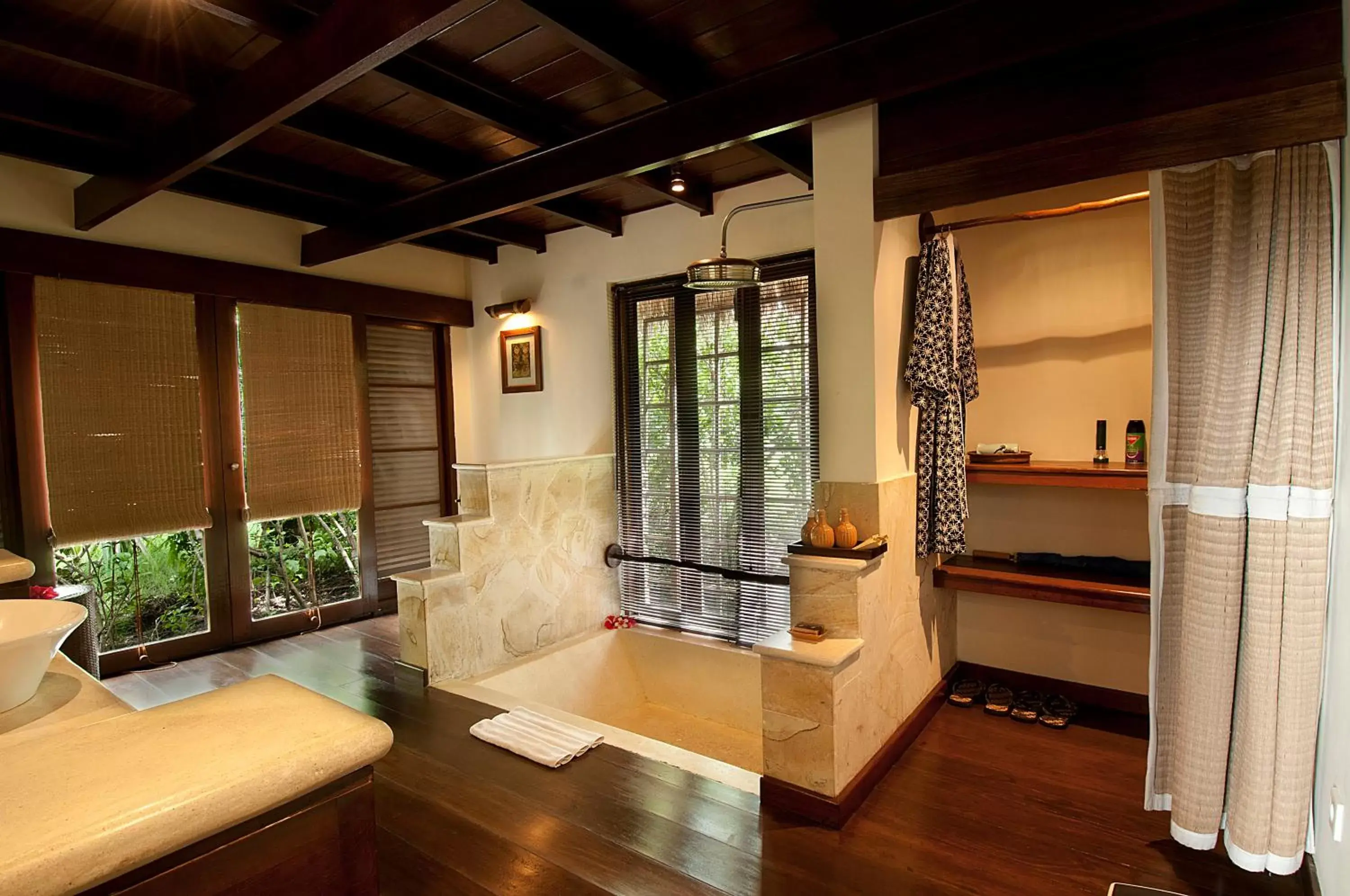 Bathroom, Seating Area in Naya Gawana Resort & Spa