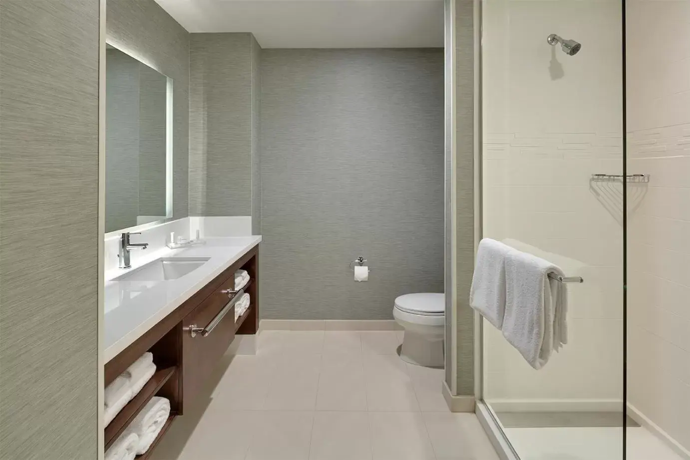 Bathroom in Residence Inn by Marriott Ontario Rancho Cucamonga